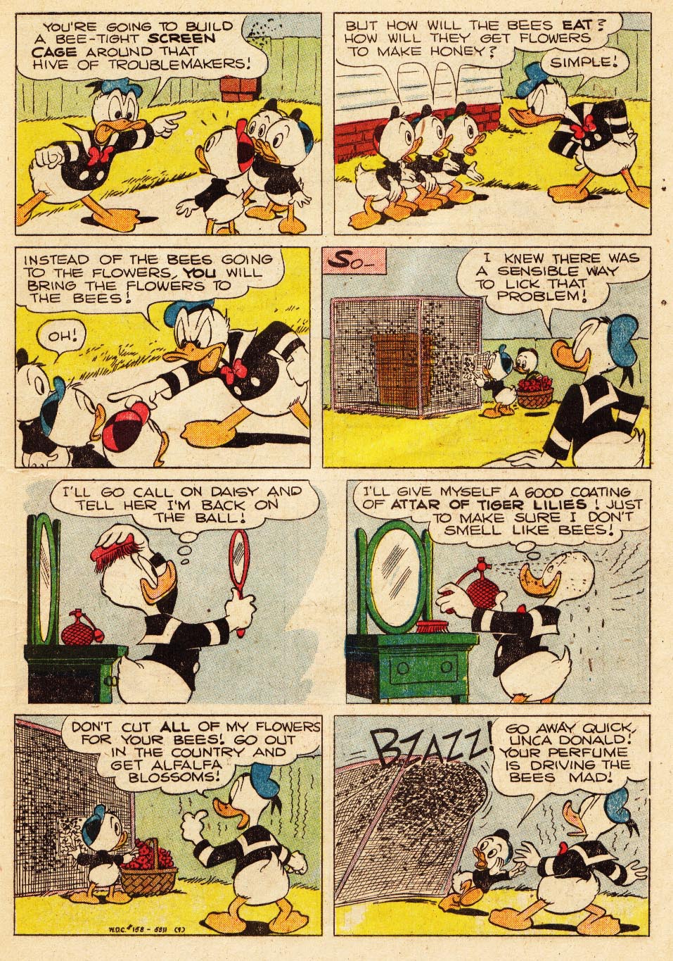 Read online Walt Disney's Comics and Stories comic -  Issue #158 - 11