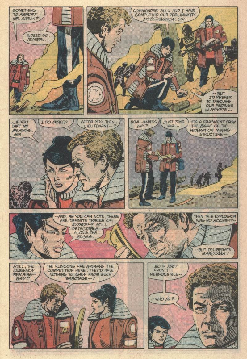 Read online Star Trek (1984) comic -  Issue #32 - 6