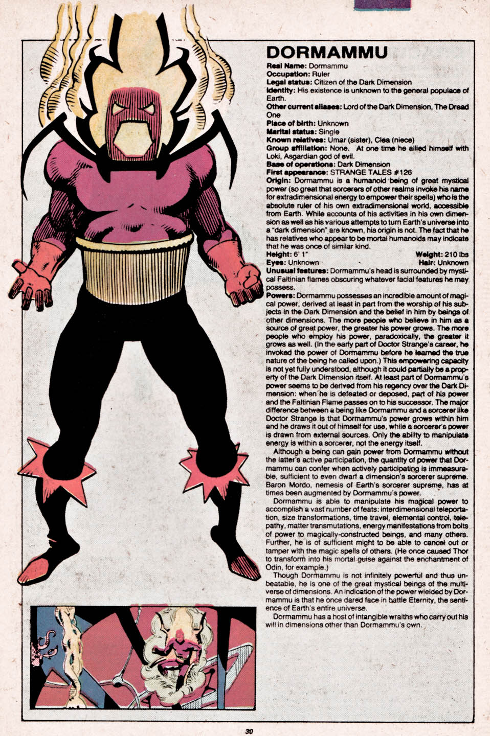 Read online The Official Handbook of the Marvel Universe comic -  Issue #3 - 31
