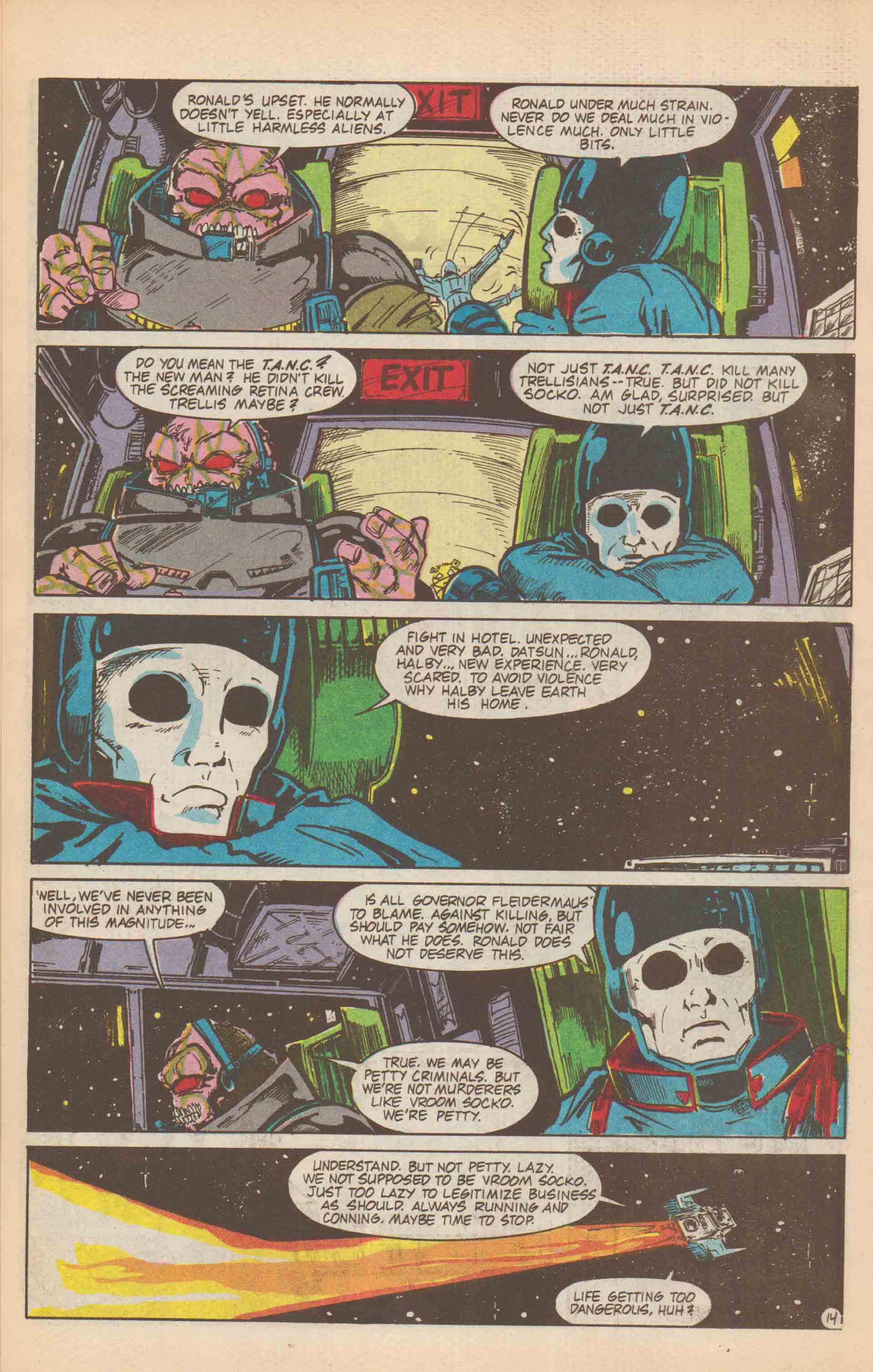 Read online Pirate Corp$! (1987) comic -  Issue #2 - 15