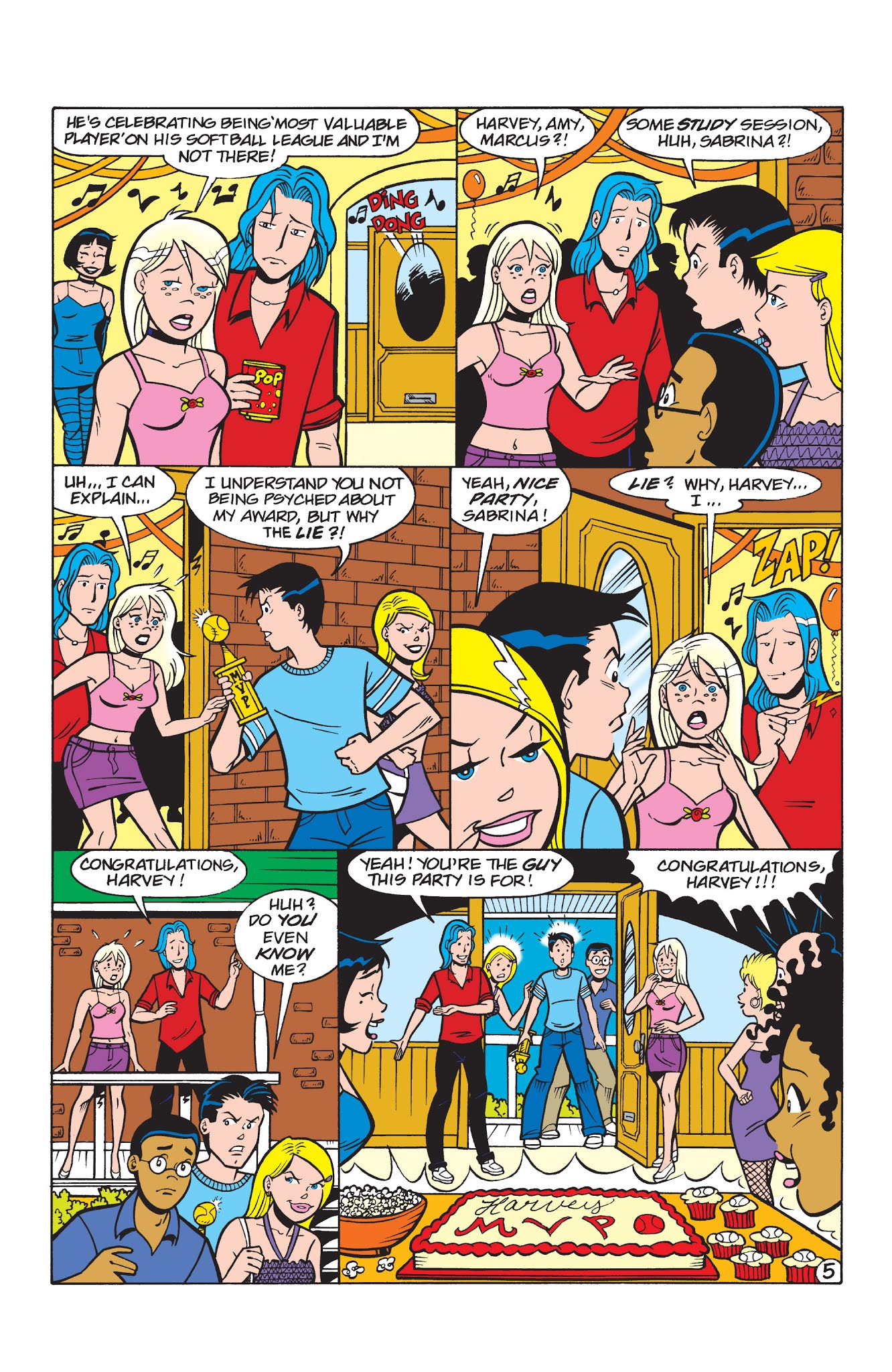 Read online Sabrina the Teenage Witch (2000) comic -  Issue #47 - 23