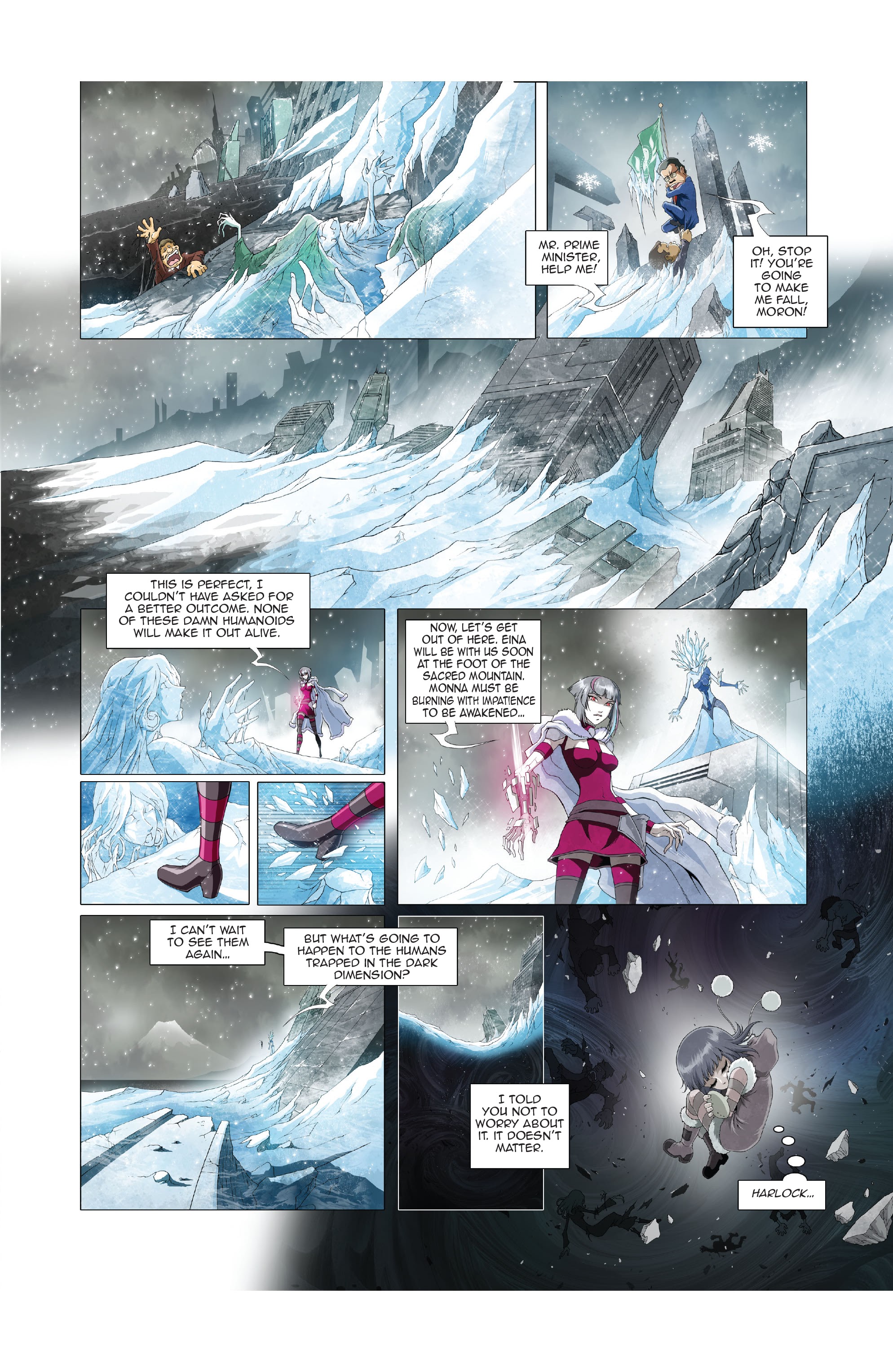 Read online Space Pirate Captain Harlock comic -  Issue #4 - 14