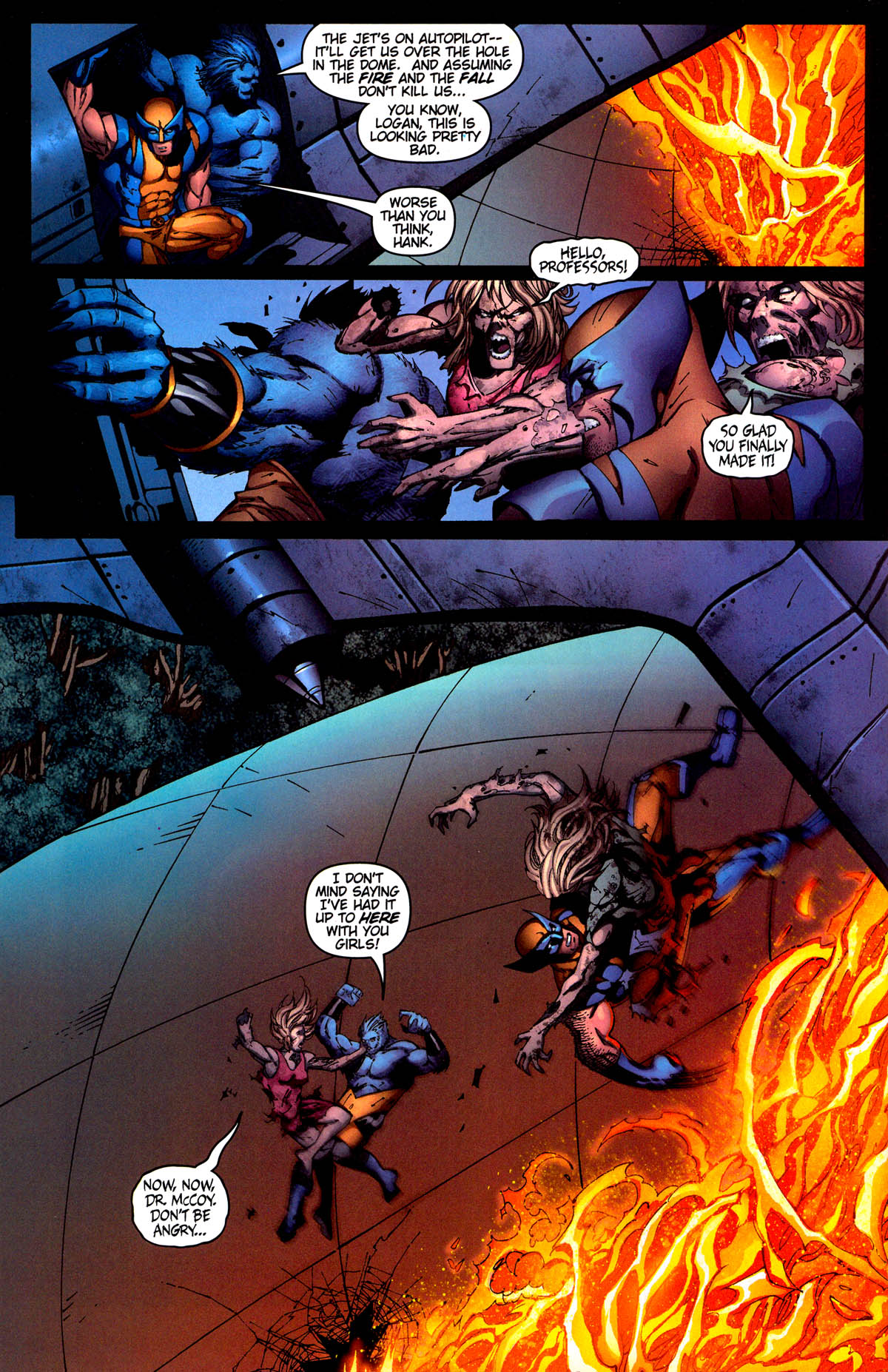 Read online X-Men: Phoenix - Warsong comic -  Issue #3 - 34