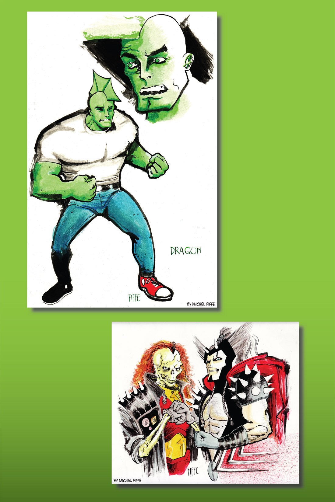 Read online Twisted Savage Dragon Funnies comic -  Issue # TPB - 136