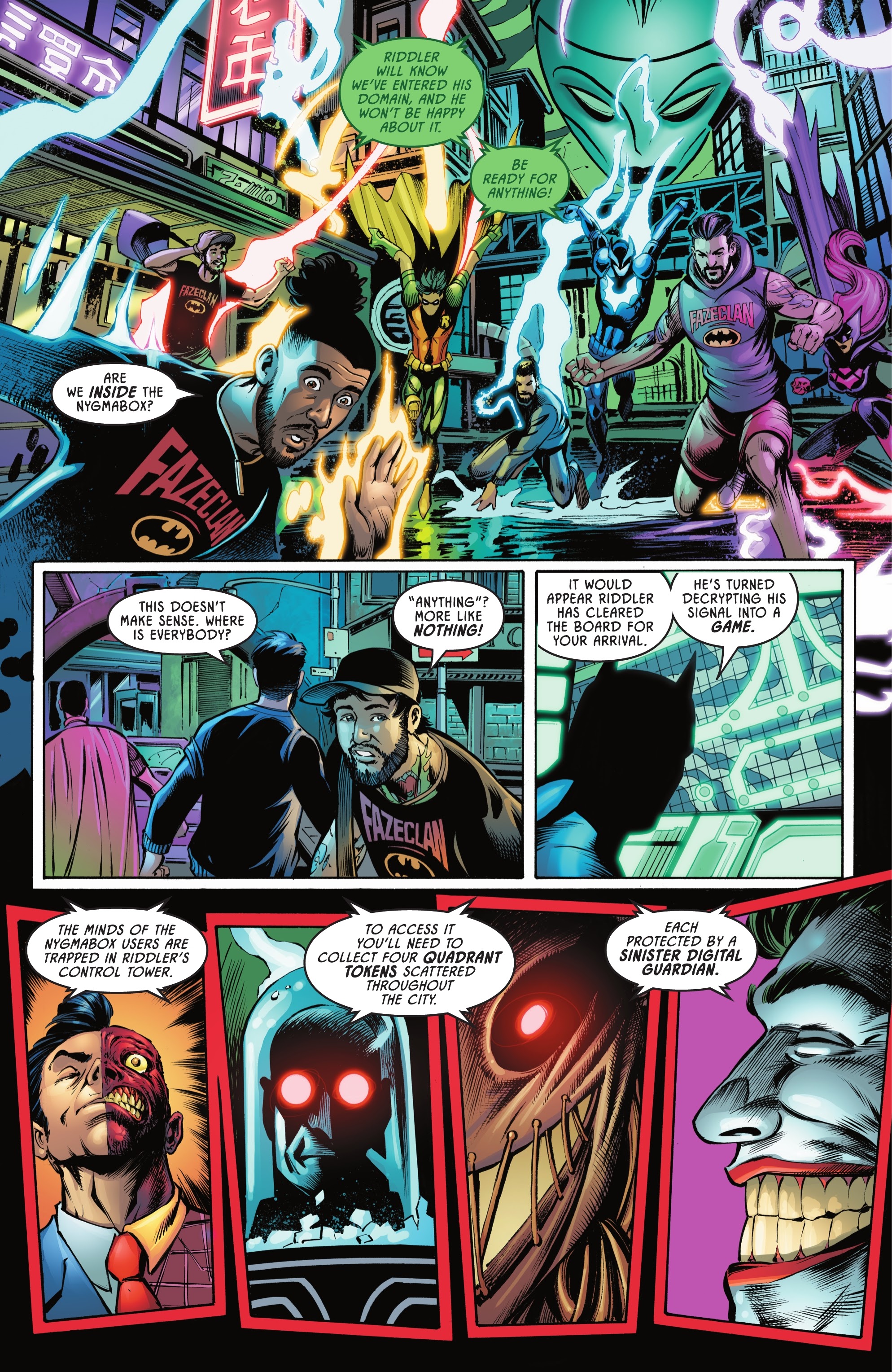 Read online Batman: Faze Clan comic -  Issue #1 - 9