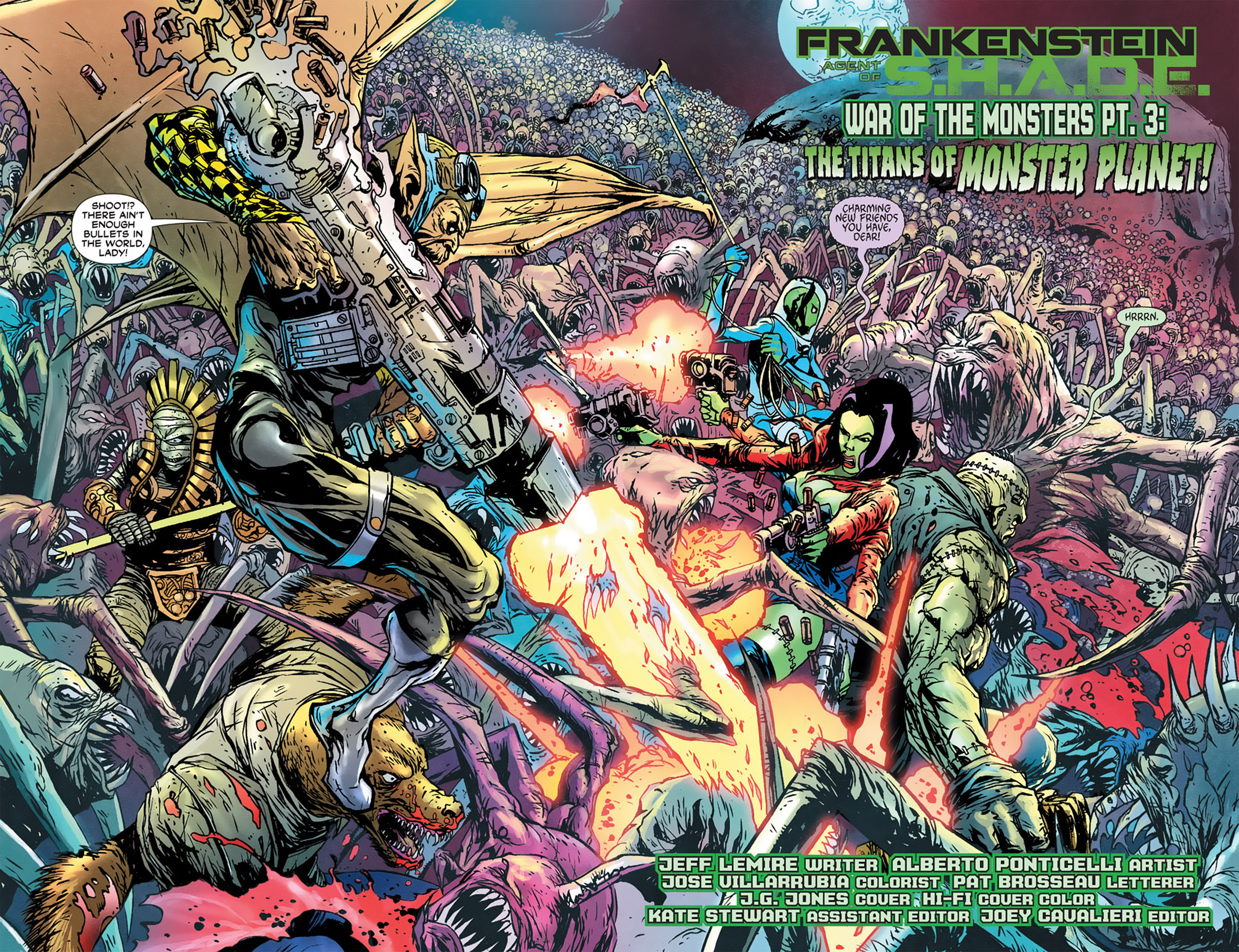 Read online Frankenstein, Agent of S.H.A.D.E. comic -  Issue #3 - 3