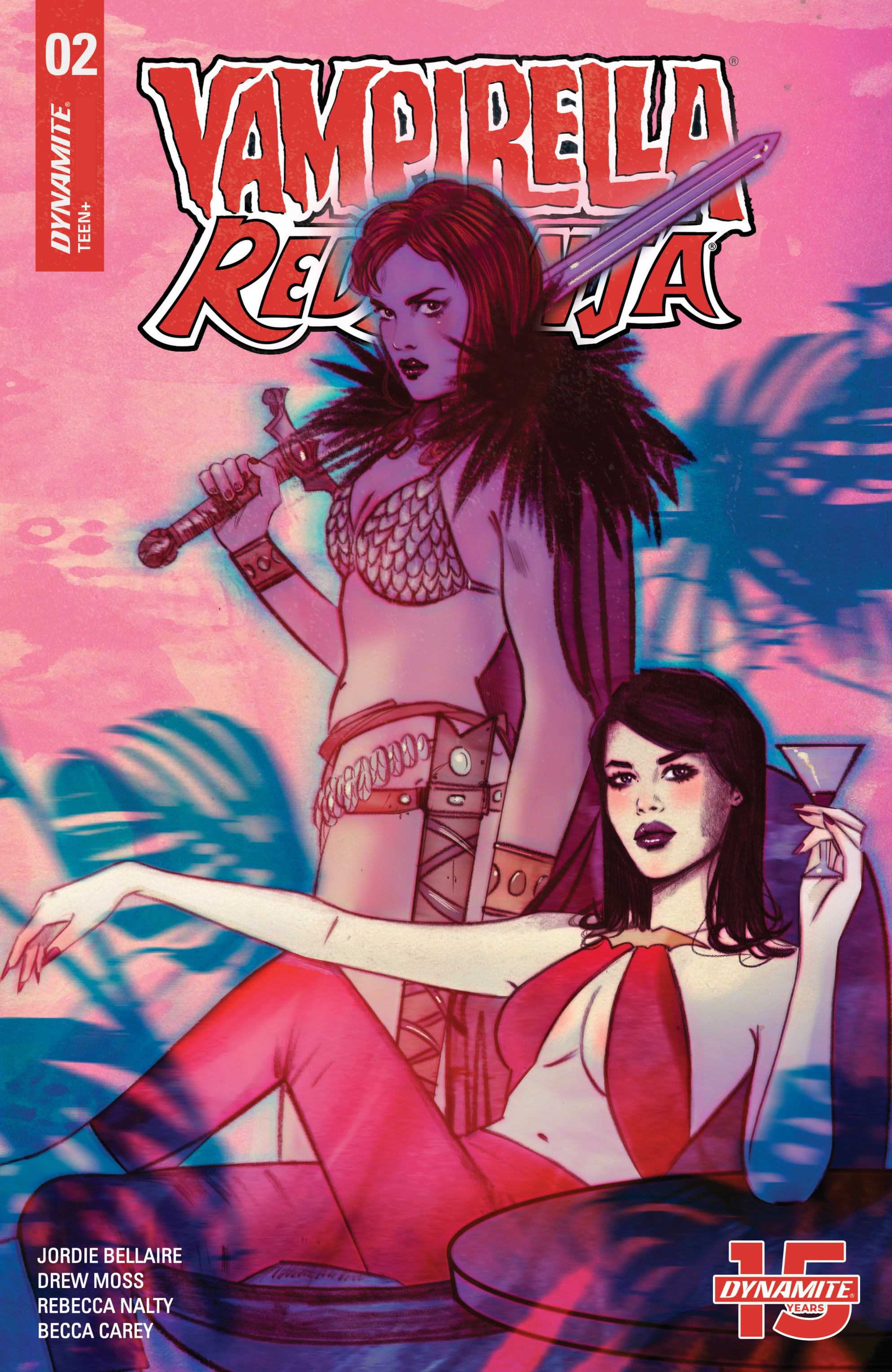 Read online Vampirella/Red Sonja comic -  Issue #2 - 1
