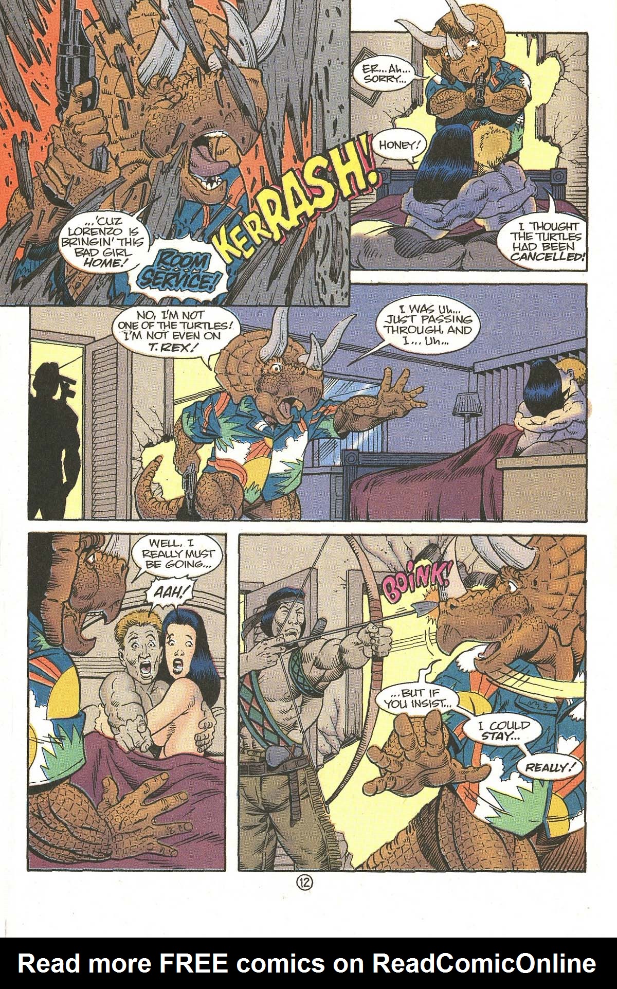 Read online Dinosaurs For Hire comic -  Issue #7 - 15