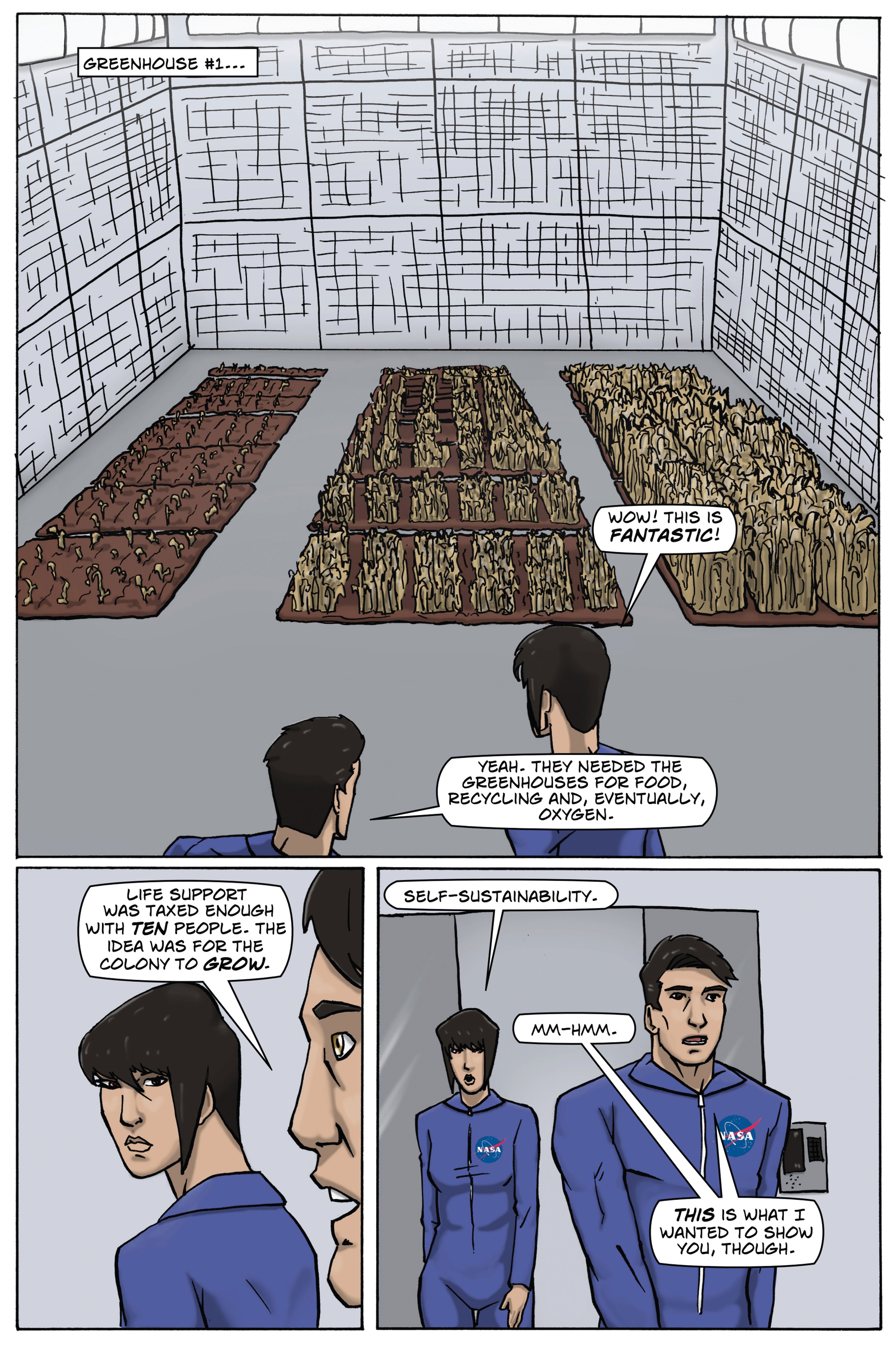 Read online Mars One comic -  Issue #2 - 10