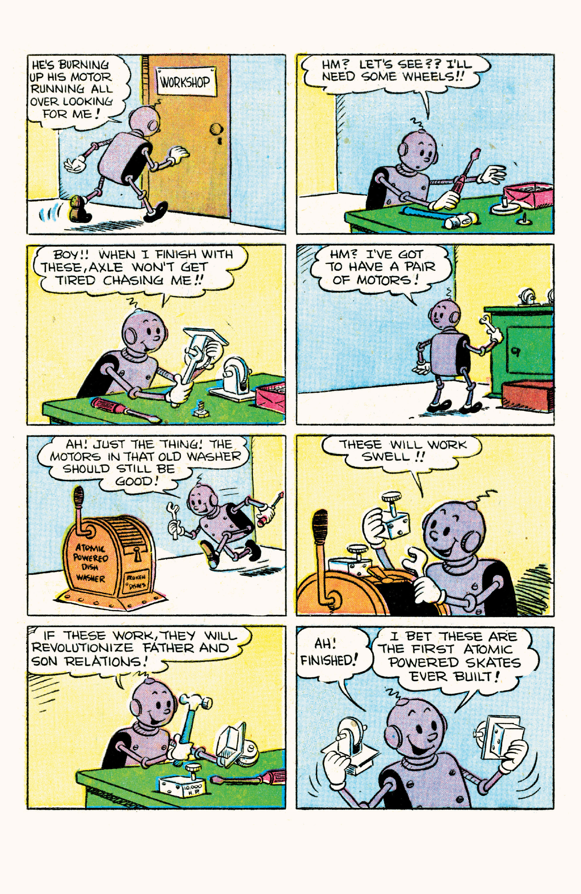 Read online Classic Popeye comic -  Issue #29 - 31
