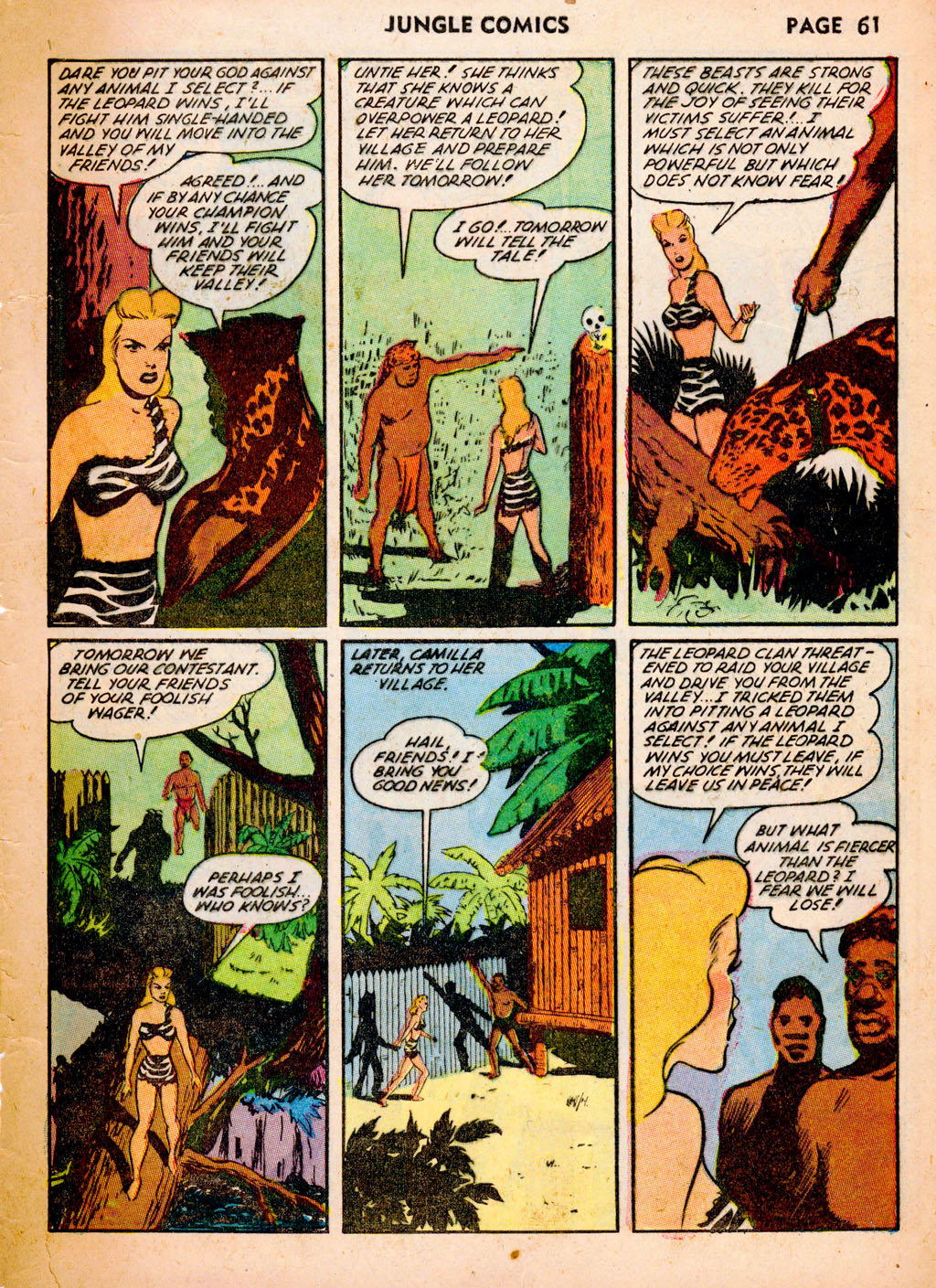 Read online Jungle Comics comic -  Issue #37 - 63