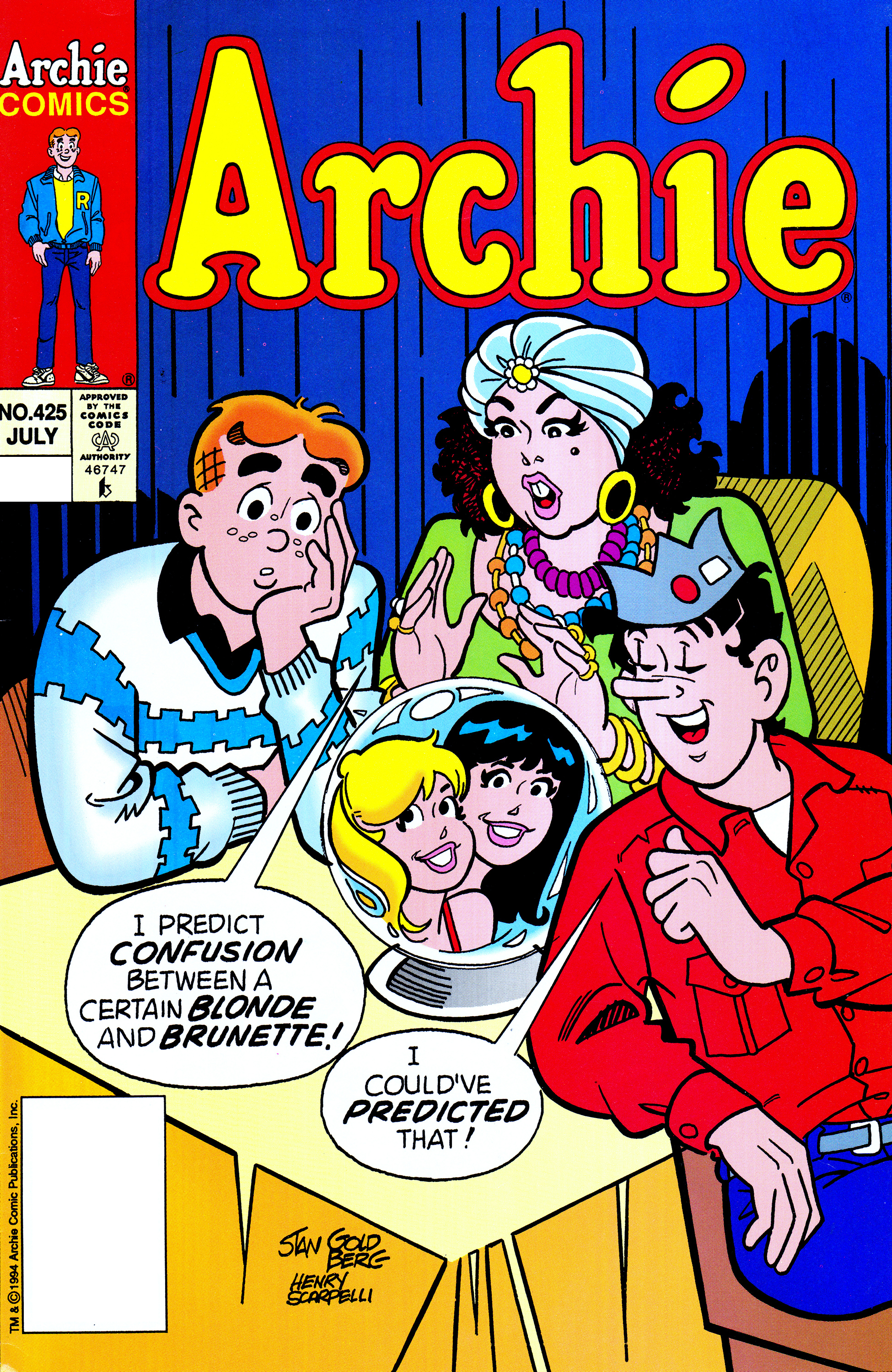Read online Archie (1960) comic -  Issue #425 - 1