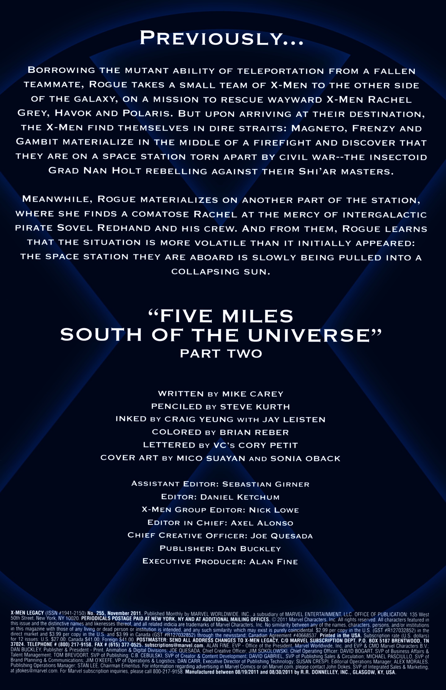 X-Men Legacy (2008) Issue #255 #49 - English 2
