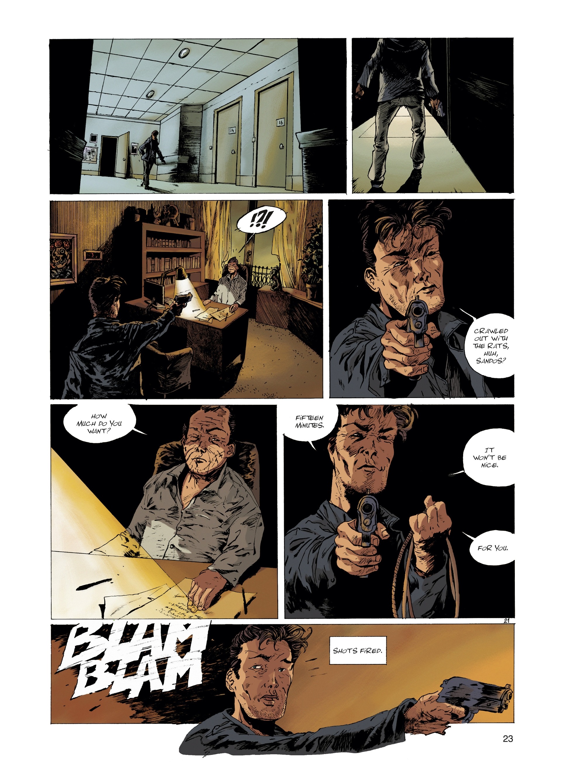 Read online Interpol comic -  Issue #1 - 23