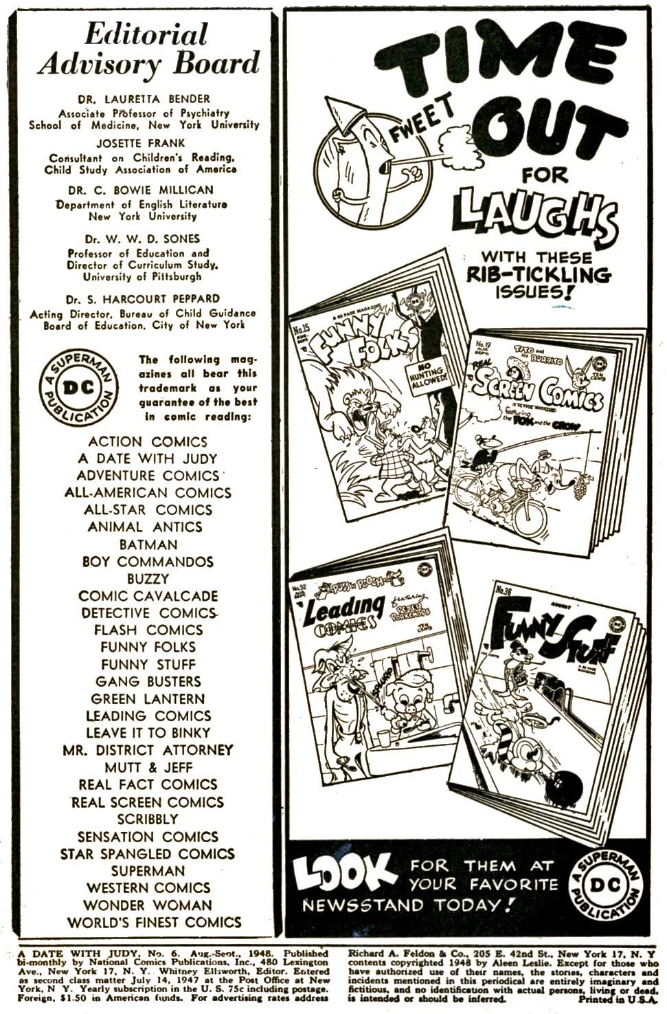 Read online A Date with Judy comic -  Issue #6 - 2