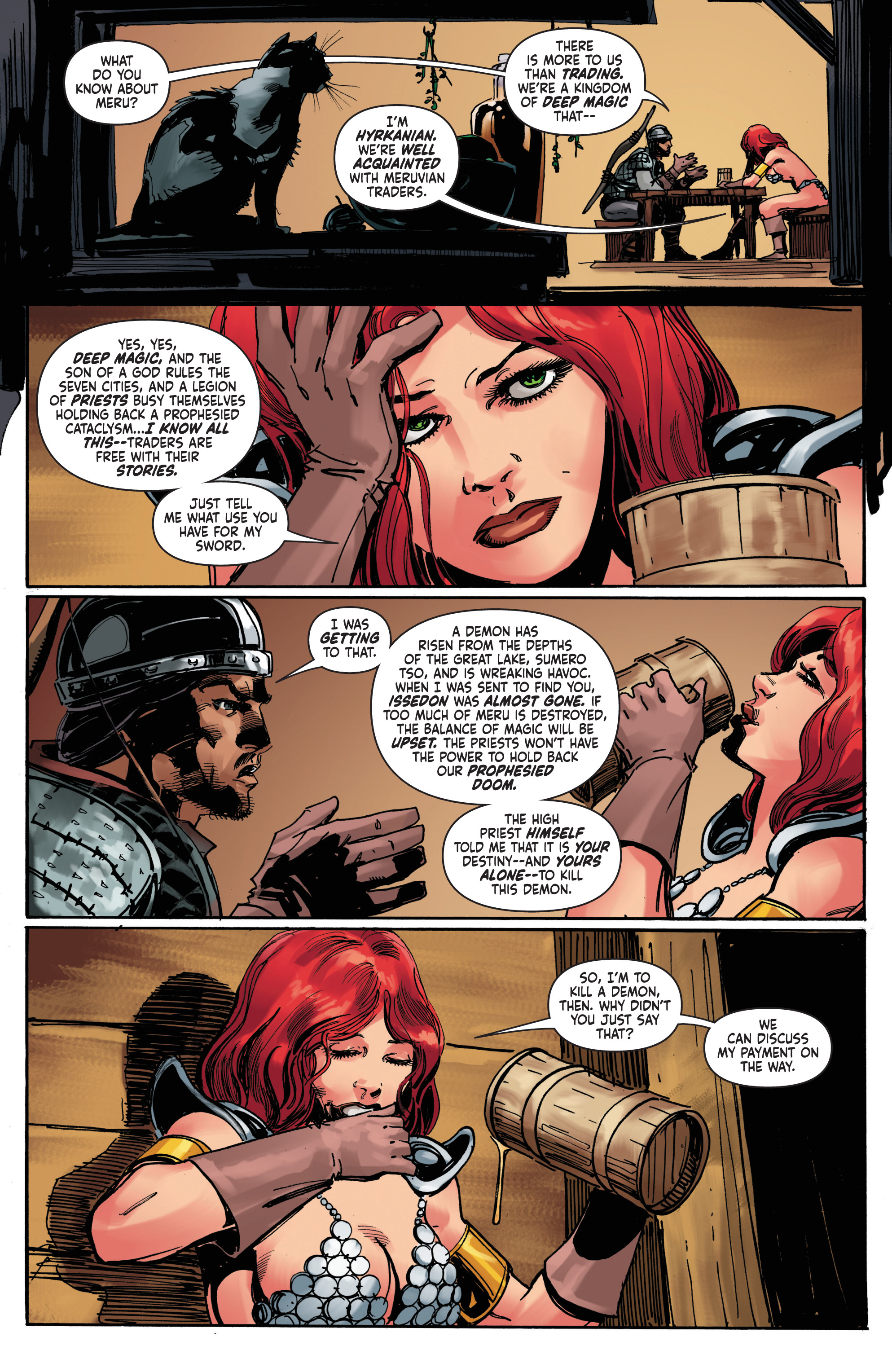 Read online Red Sonja: The Long Walk To Oblivion comic -  Issue # Full - 8
