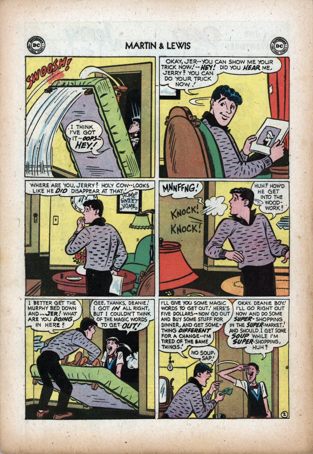 Read online The Adventures of Dean Martin and Jerry Lewis comic -  Issue #30 - 4
