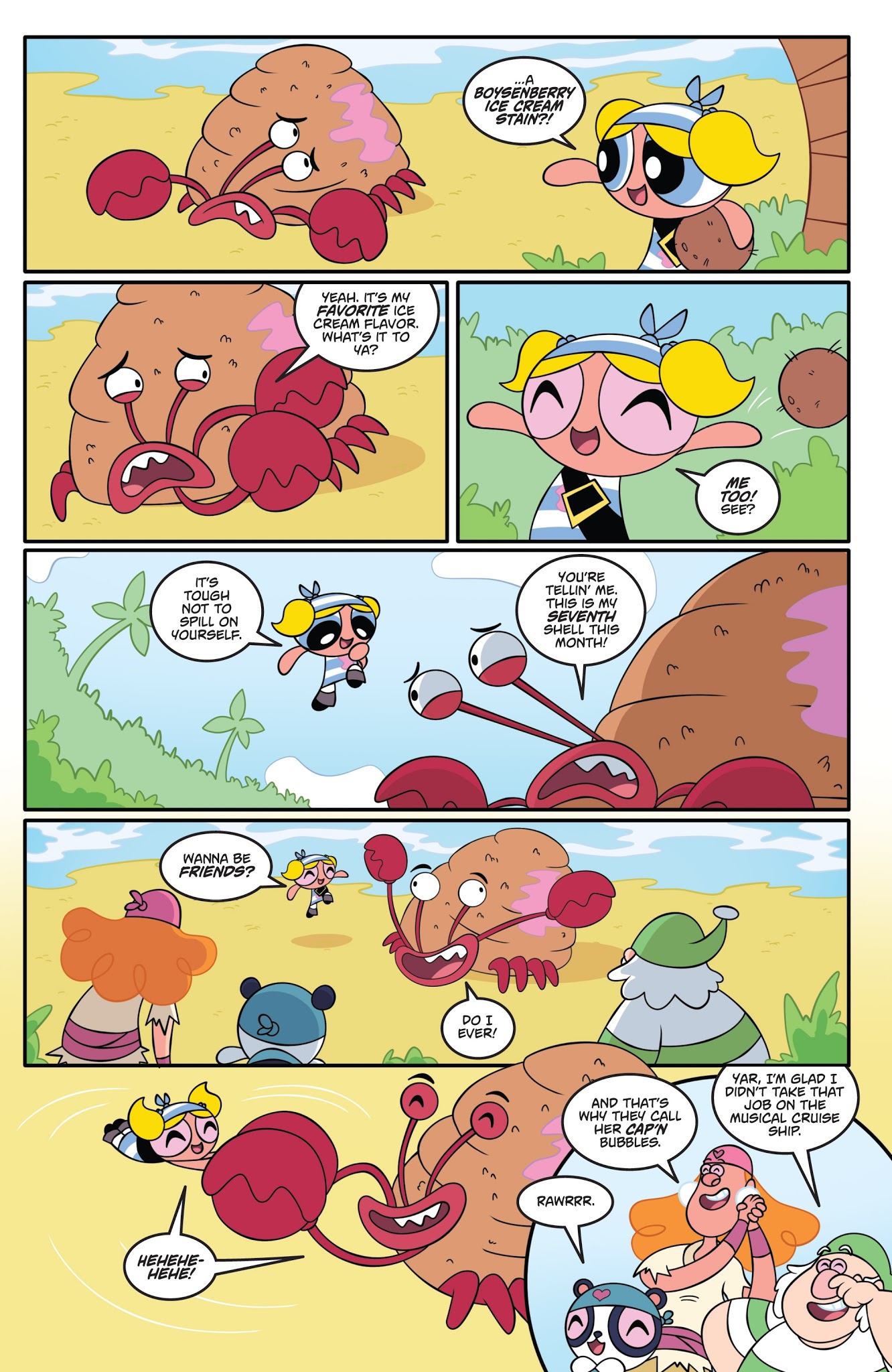 Read online Powerpuff Girls: The Time Tie comic -  Issue #2 - 16