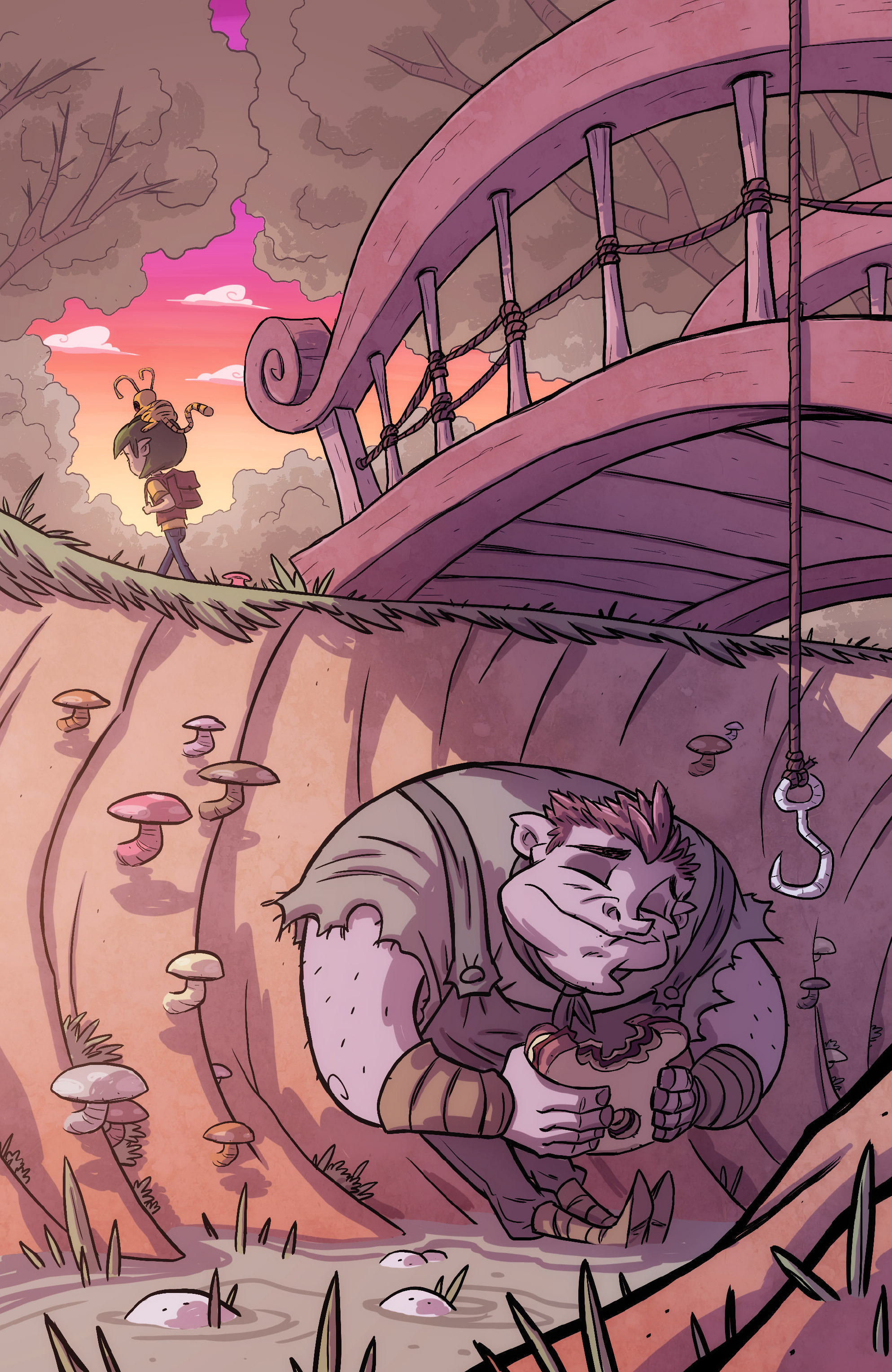 Read online Oddly Normal (2014) comic -  Issue #9 - 22