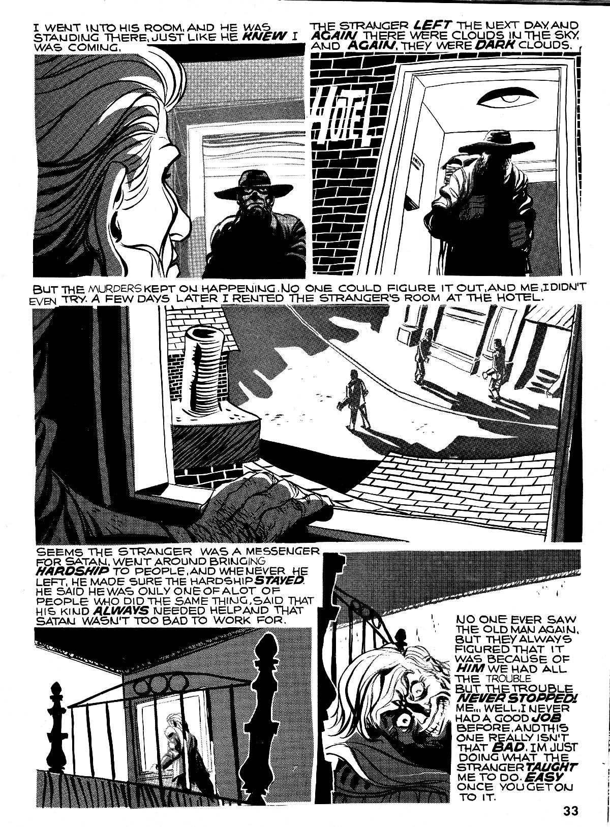 Read online Nightmare (1970) comic -  Issue #16 - 34