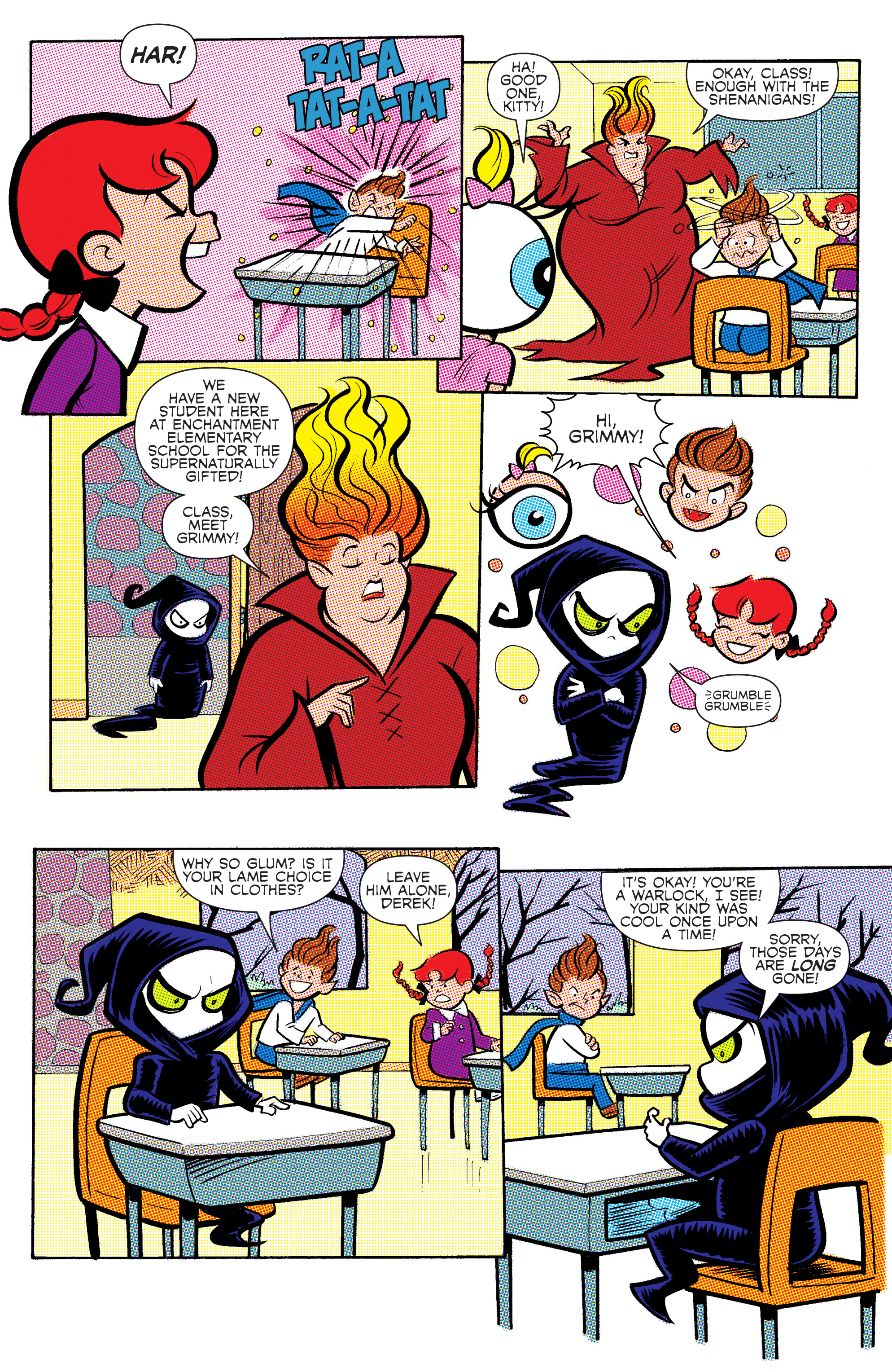 Read online Die Kitty Die! Heaven & Hell comic -  Issue #0 - 4