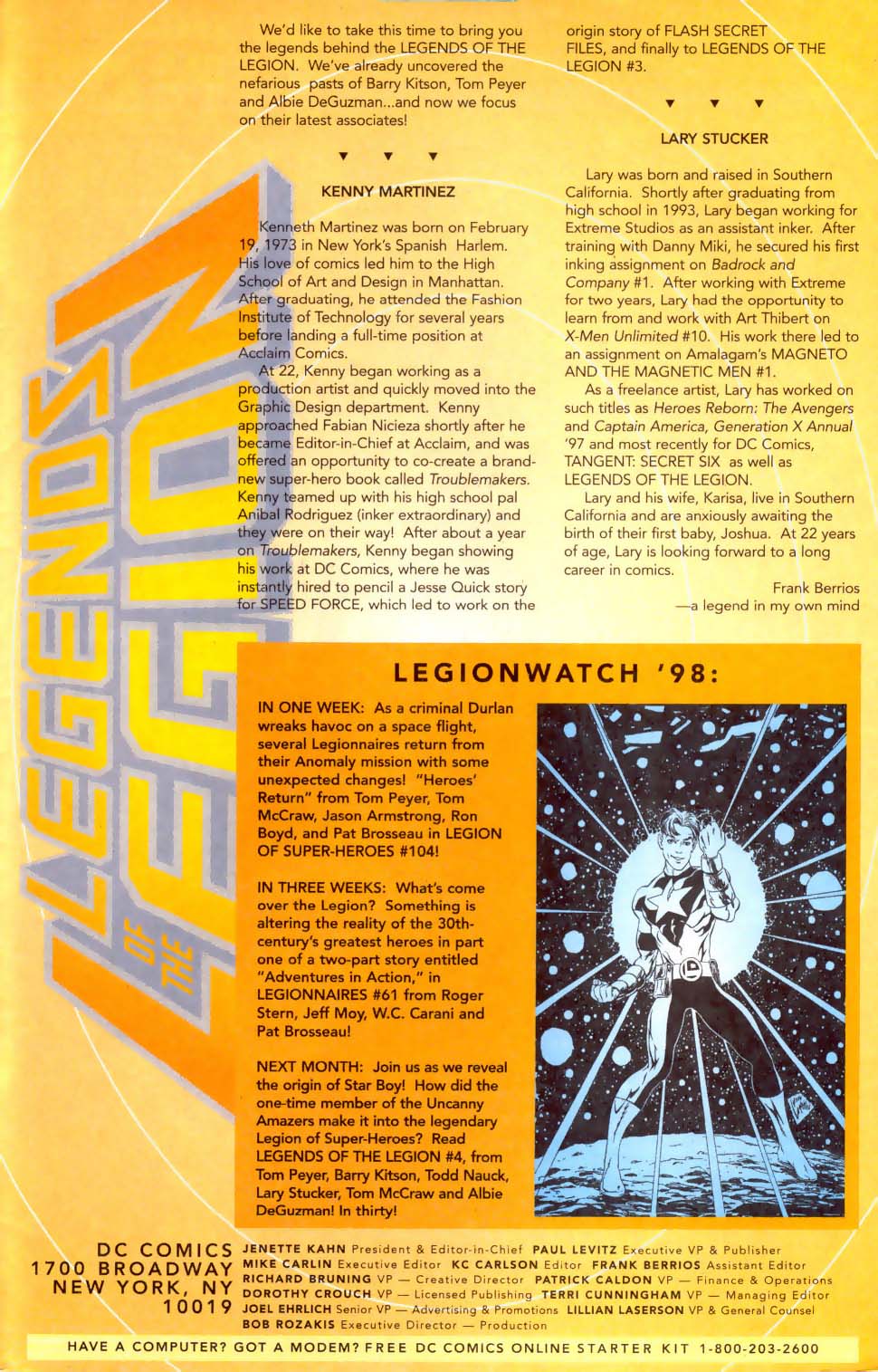 Read online Legends of the Legion comic -  Issue #3 - 23