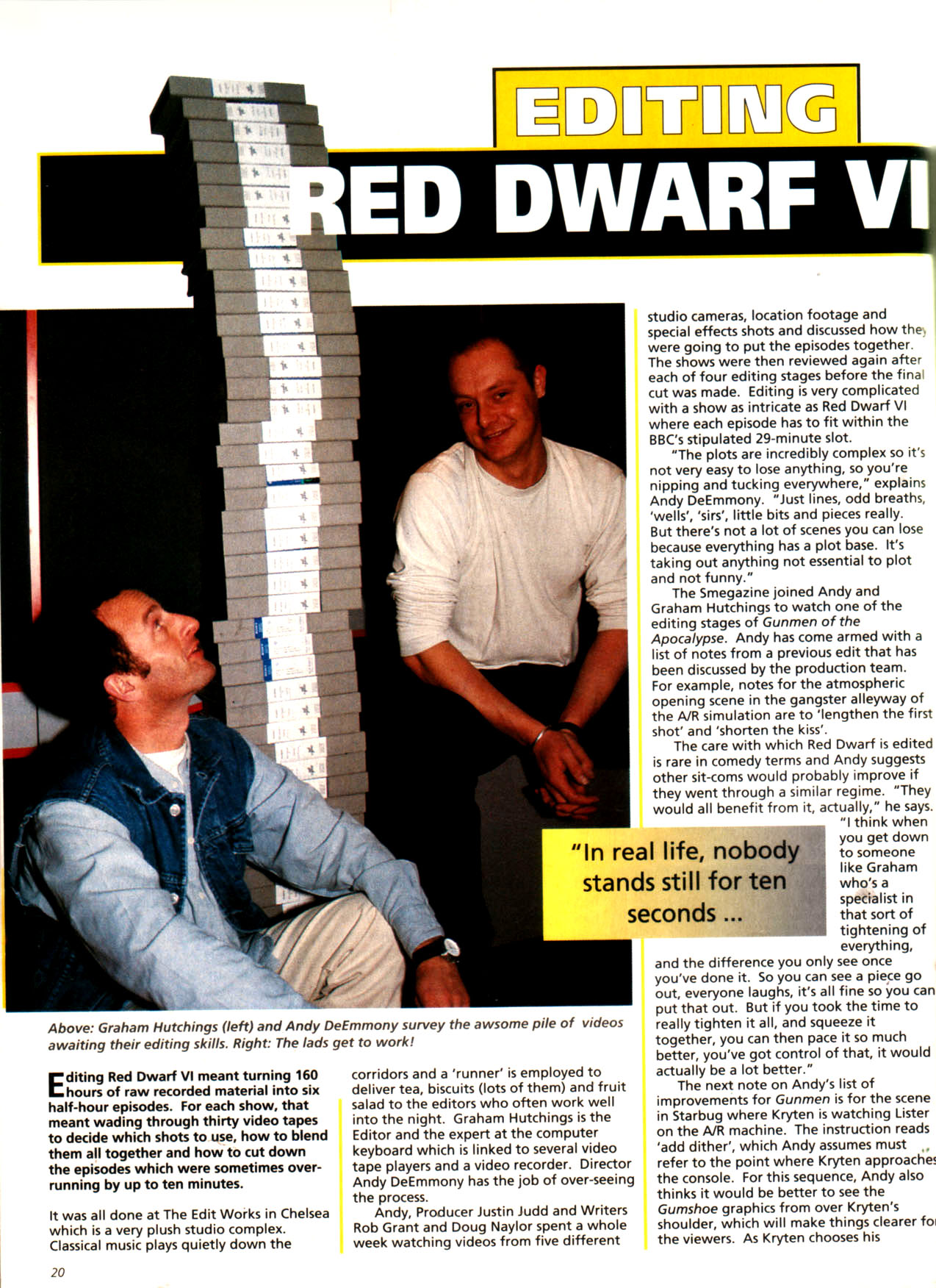 Read online Red Dwarf Smegazine (1993) comic -  Issue #9 - 20