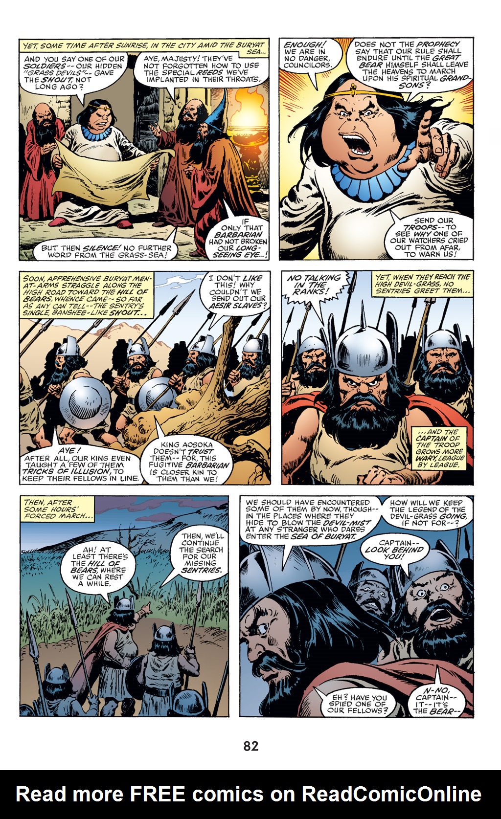 Read online The Chronicles of Conan comic -  Issue # TPB 14 (Part 1) - 82