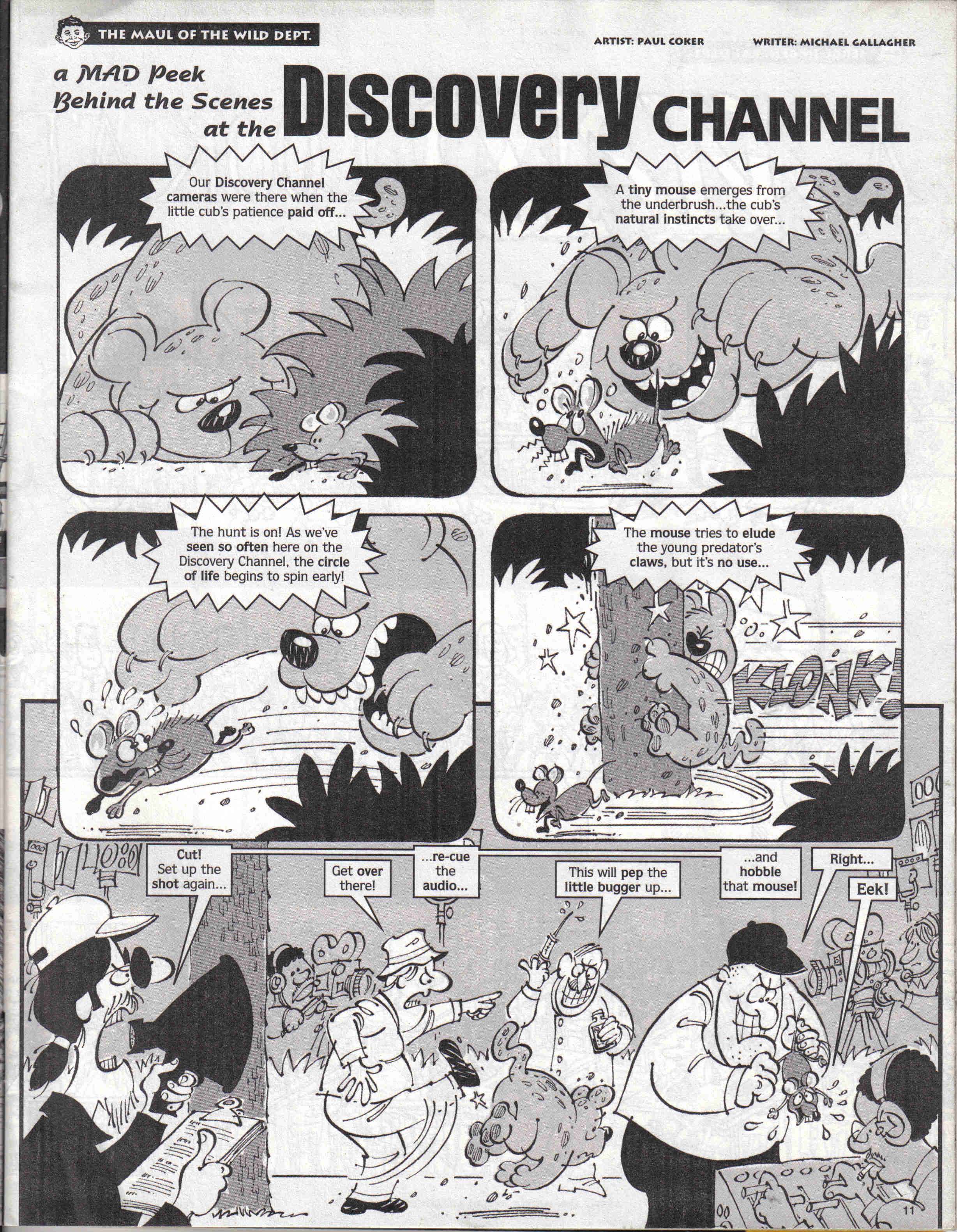 Read online MAD comic -  Issue #392 - 11