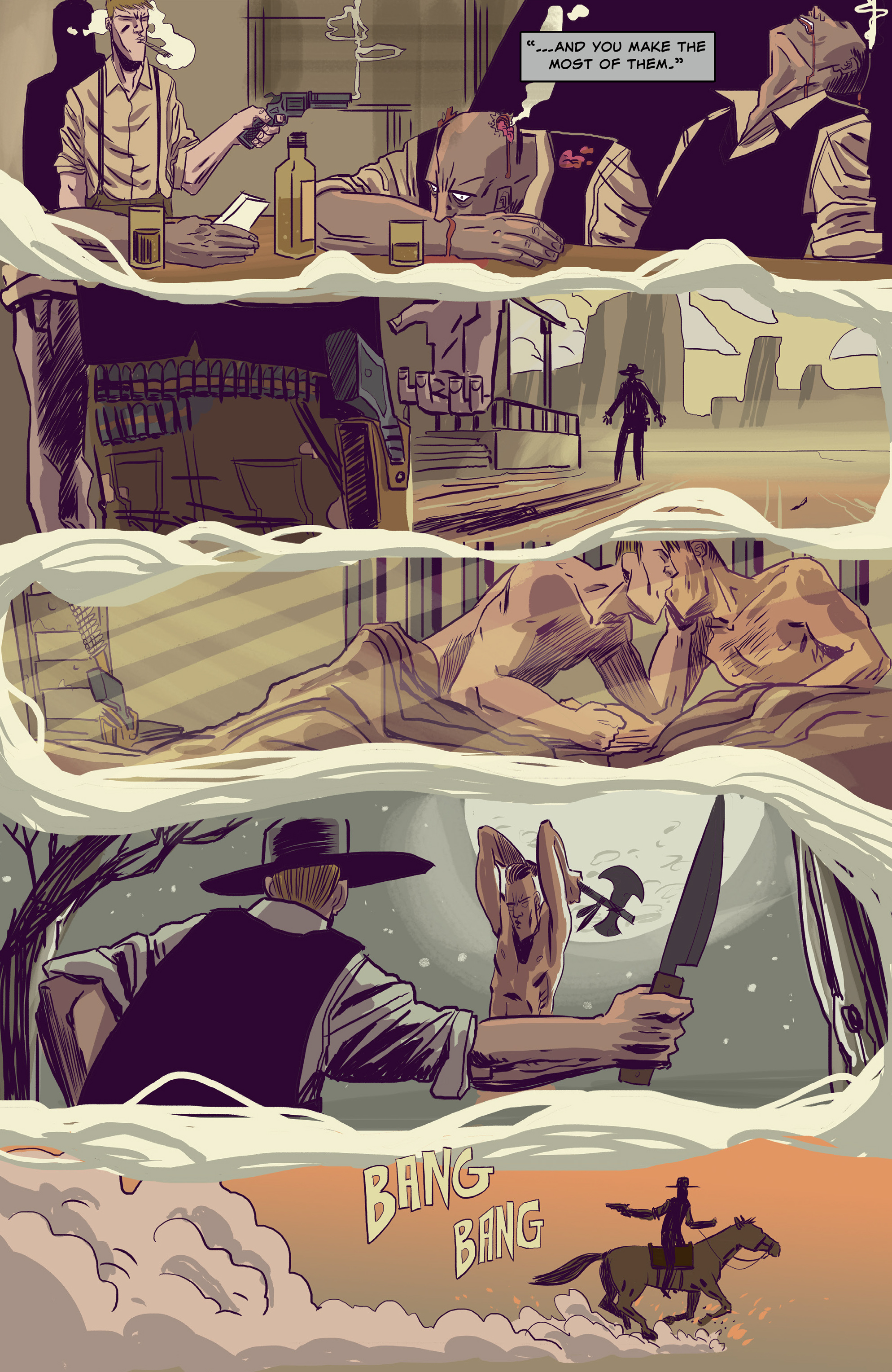 Read online Heavenly Blues comic -  Issue #5 - 5