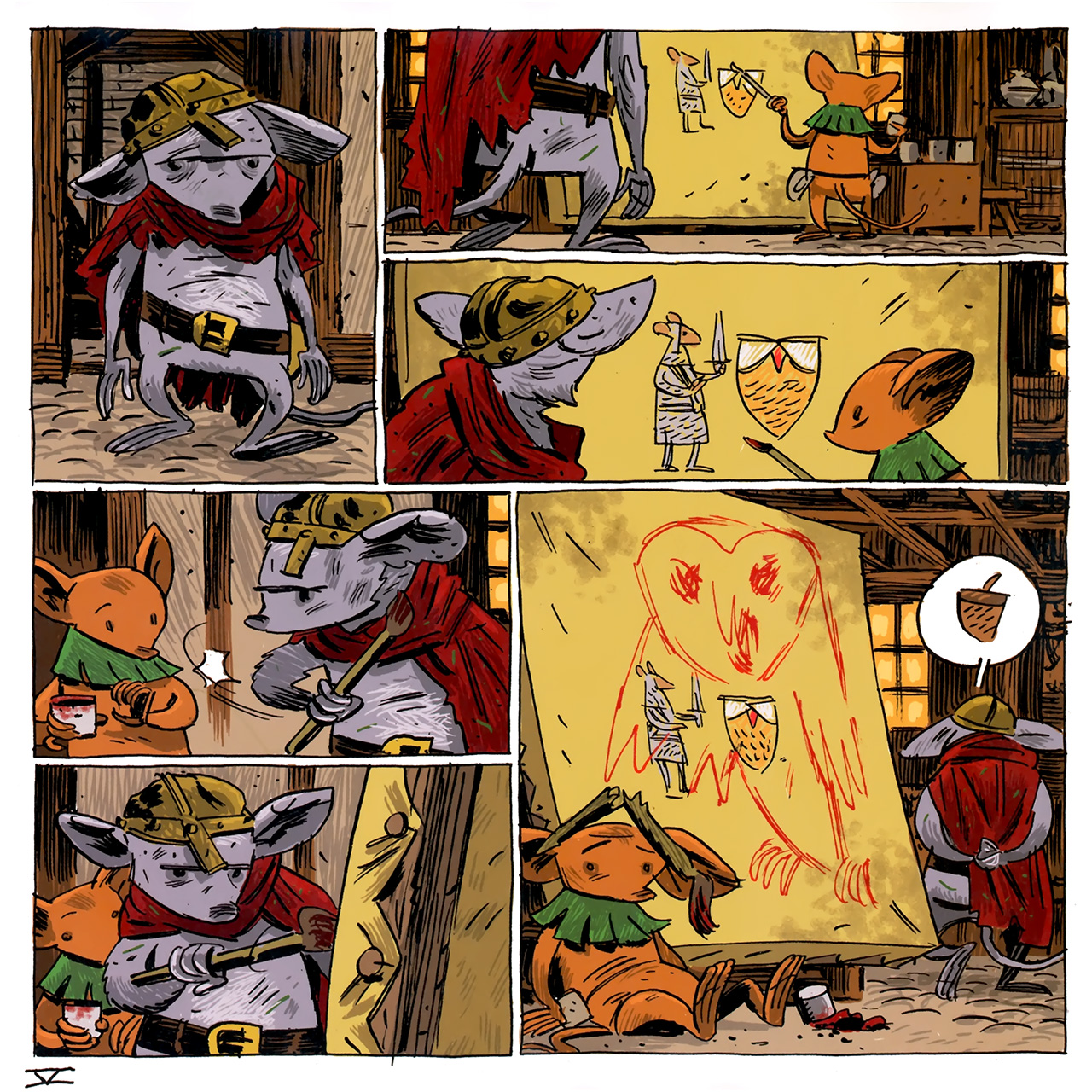 Read online Mouse Guard: Legends of the Guard comic -  Issue #3 - 15