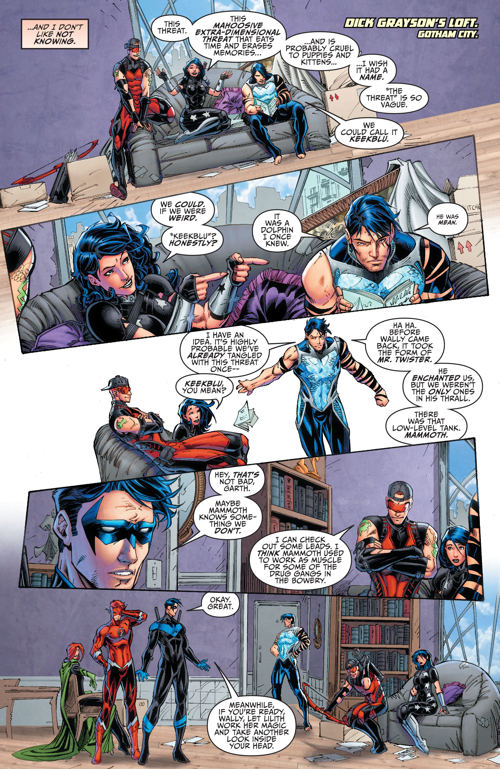 Read online Titans (2016) comic -  Issue #1 - 12