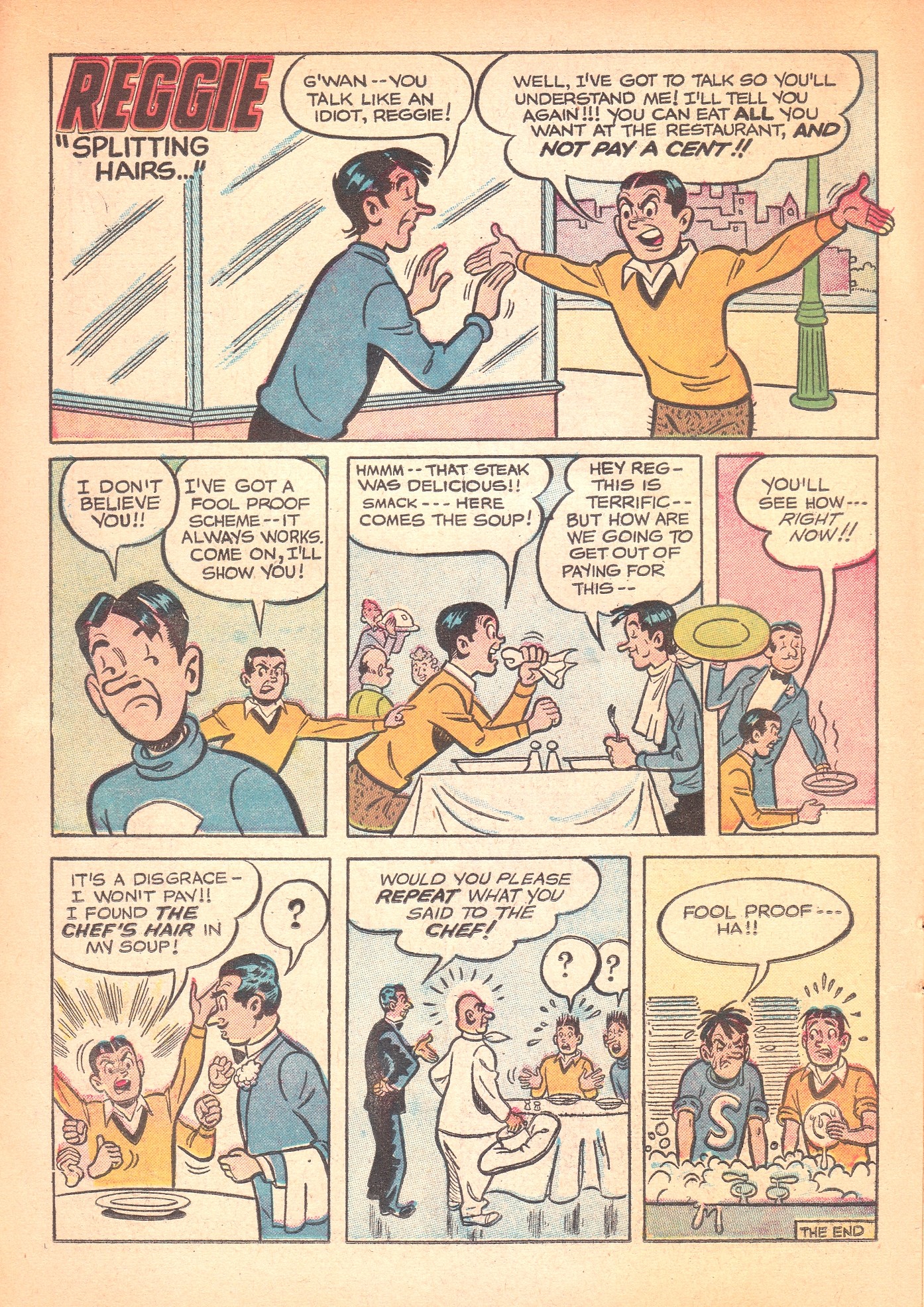 Read online Archie's Rival Reggie comic -  Issue #12 - 12