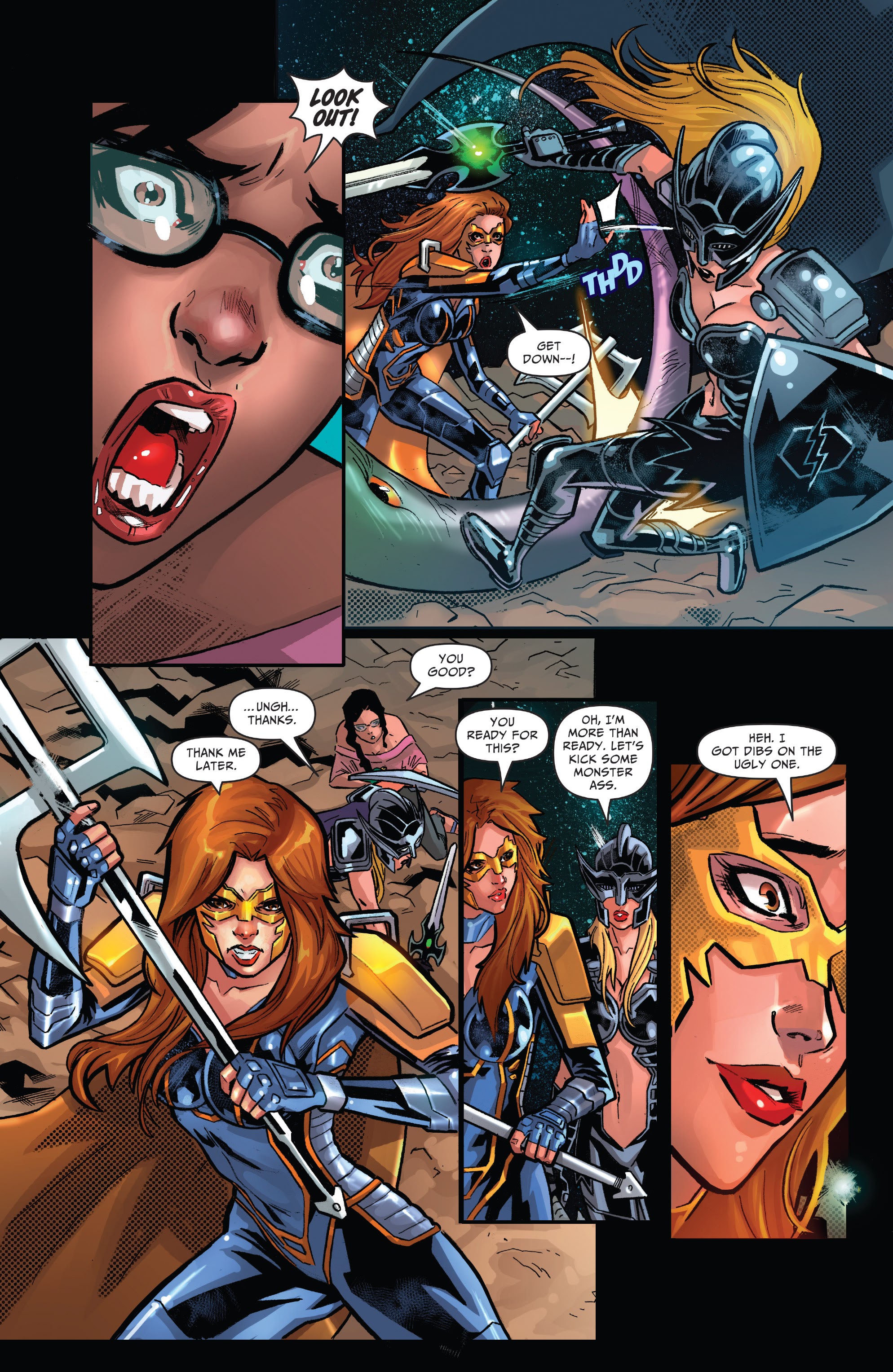 Read online Belle vs The Black Knight comic -  Issue # Full - 18
