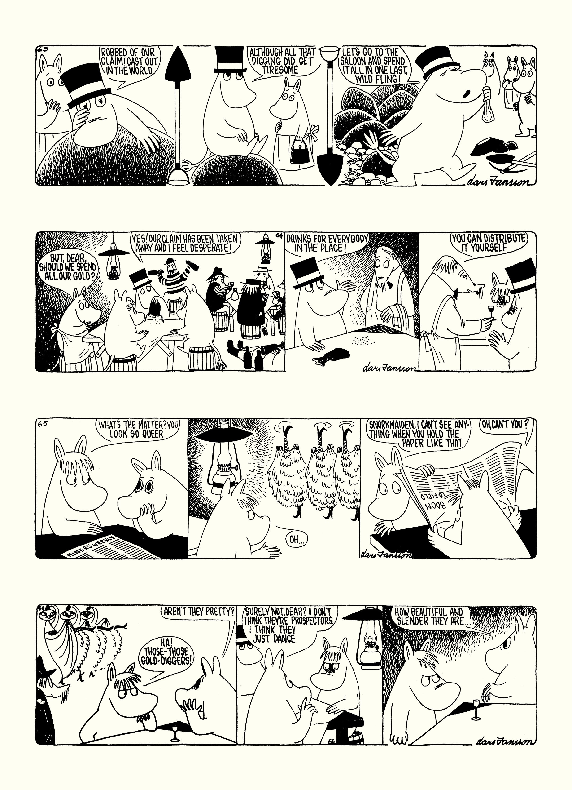 Read online Moomin: The Complete Lars Jansson Comic Strip comic -  Issue # TPB 7 - 85