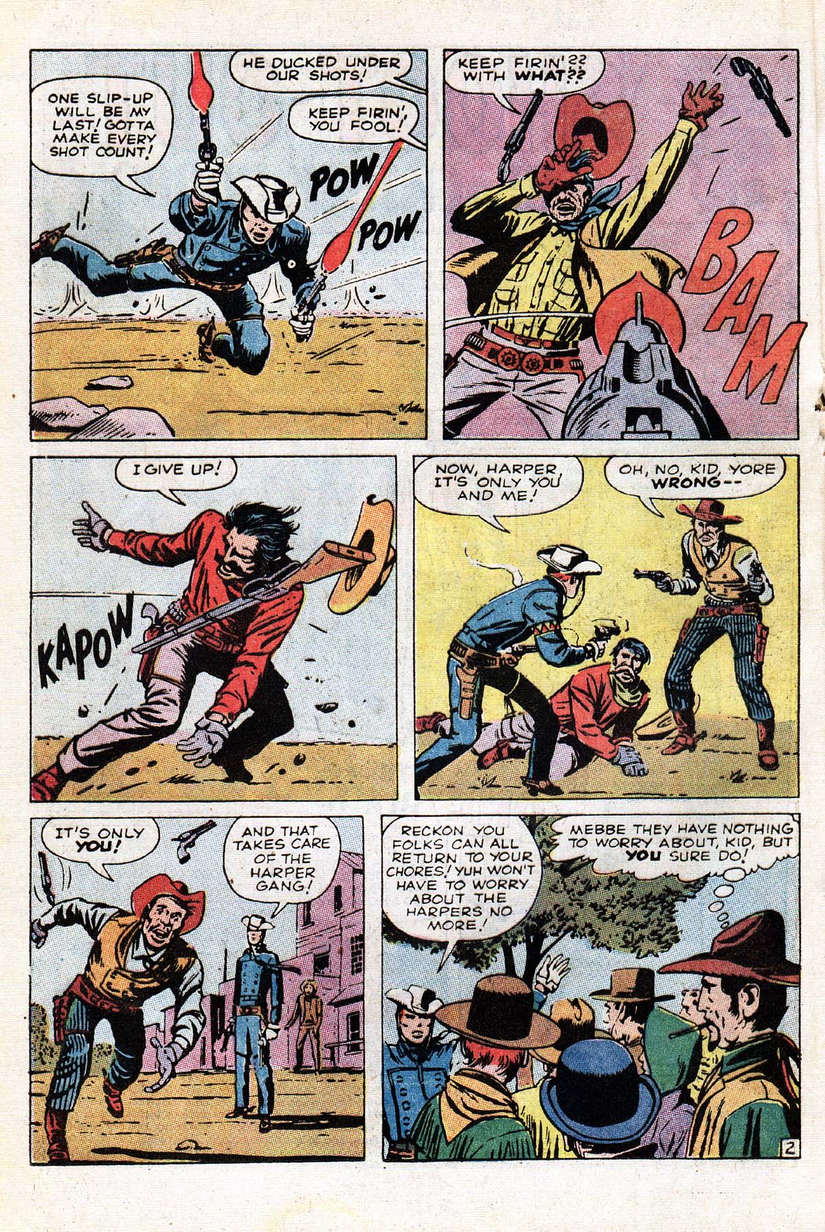 Read online The Mighty Marvel Western comic -  Issue #12 - 3