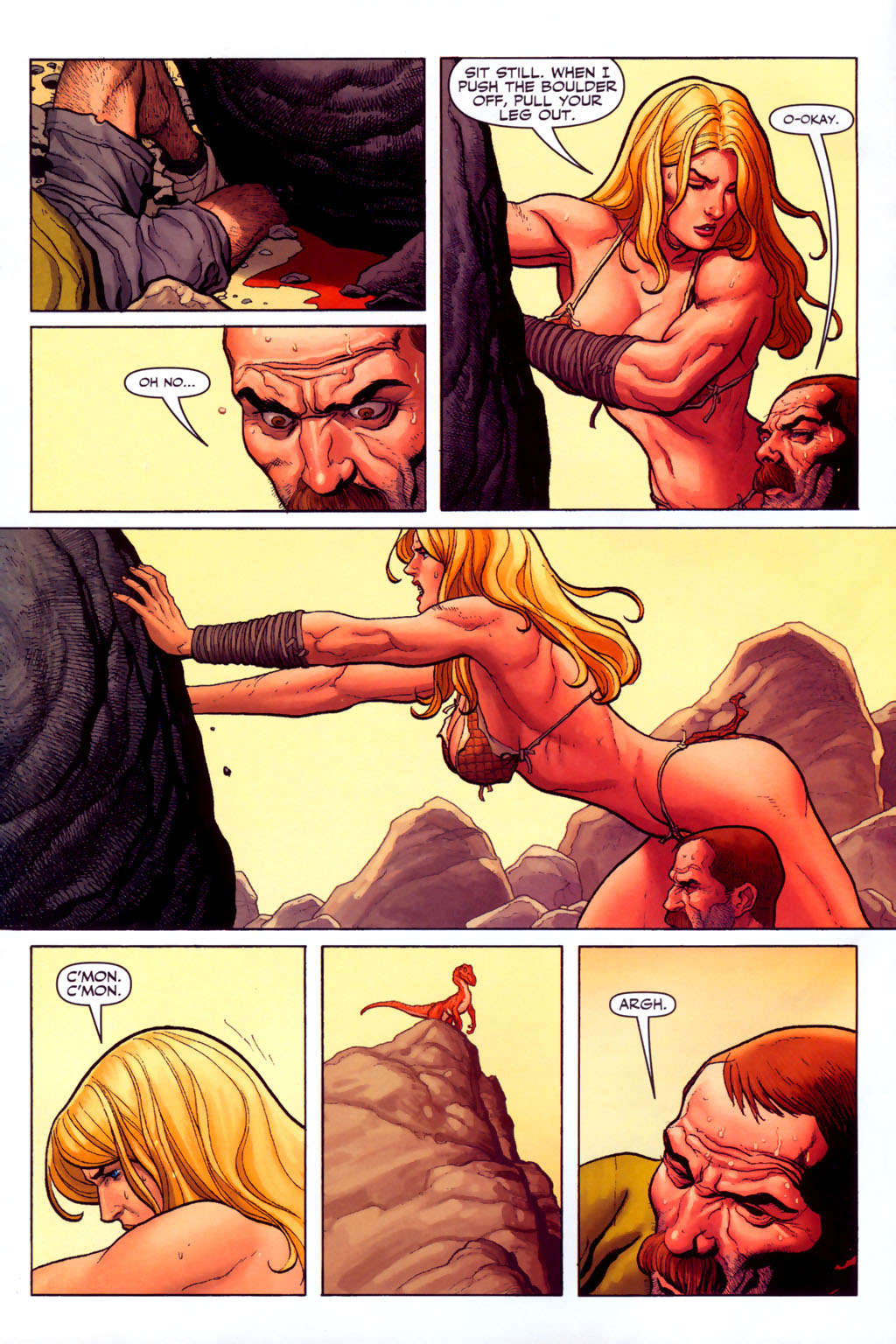 Read online Shanna, the She-Devil (2005) comic -  Issue #6 - 16