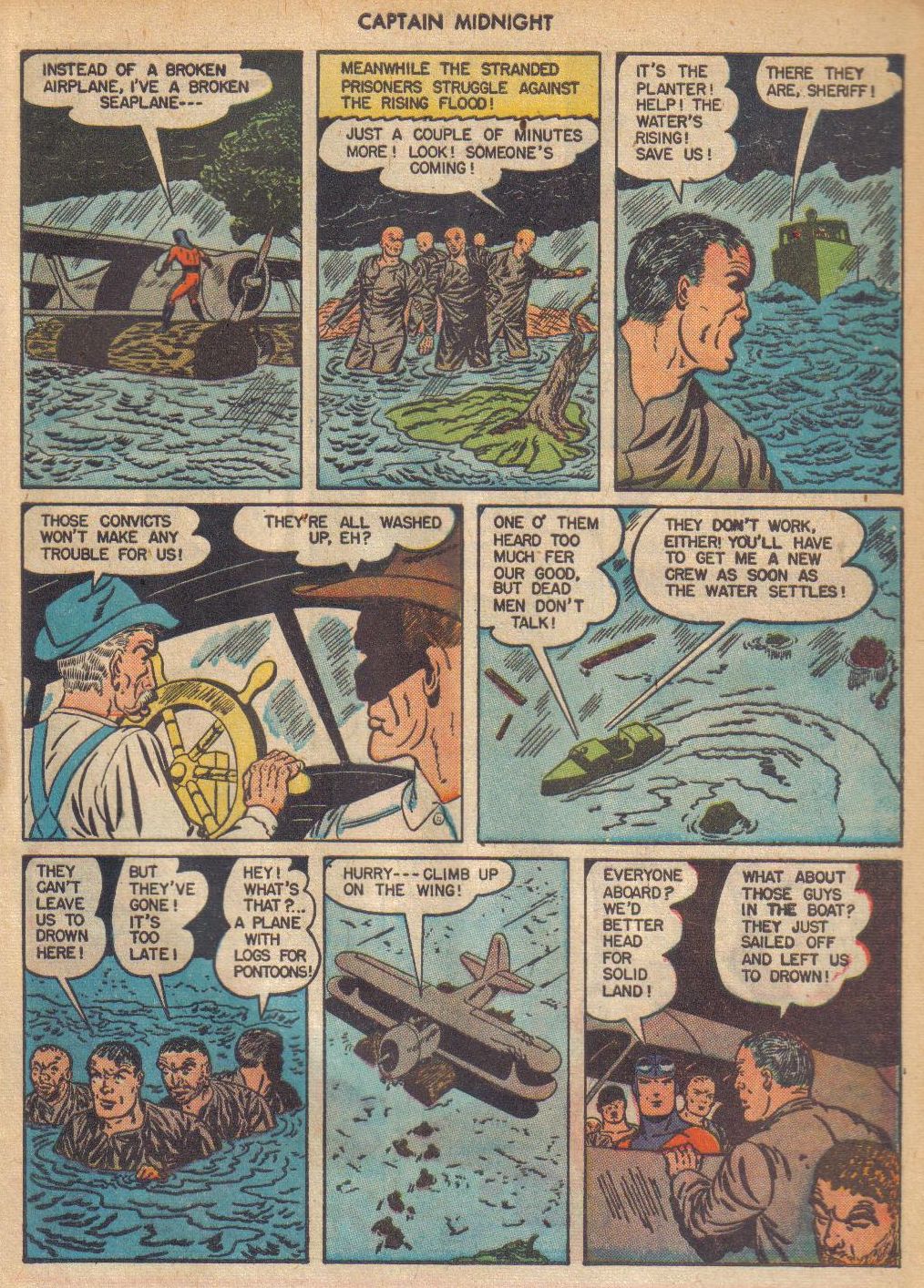 Read online Captain Midnight (1942) comic -  Issue #42 - 9