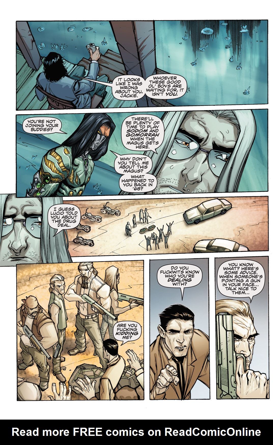 Read online The Darkness: Four Horsemen comic -  Issue #3 - 8