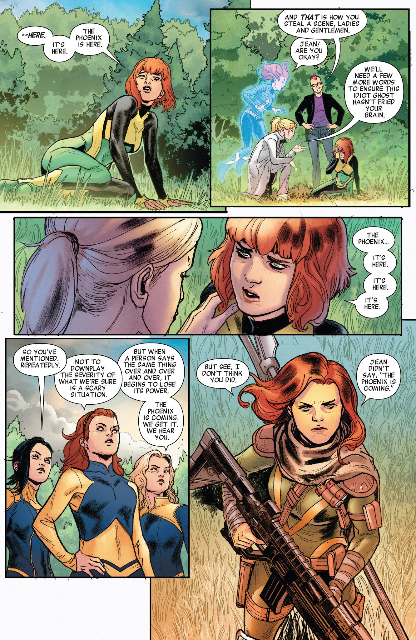 Read online Jean Grey comic -  Issue #9 - 21