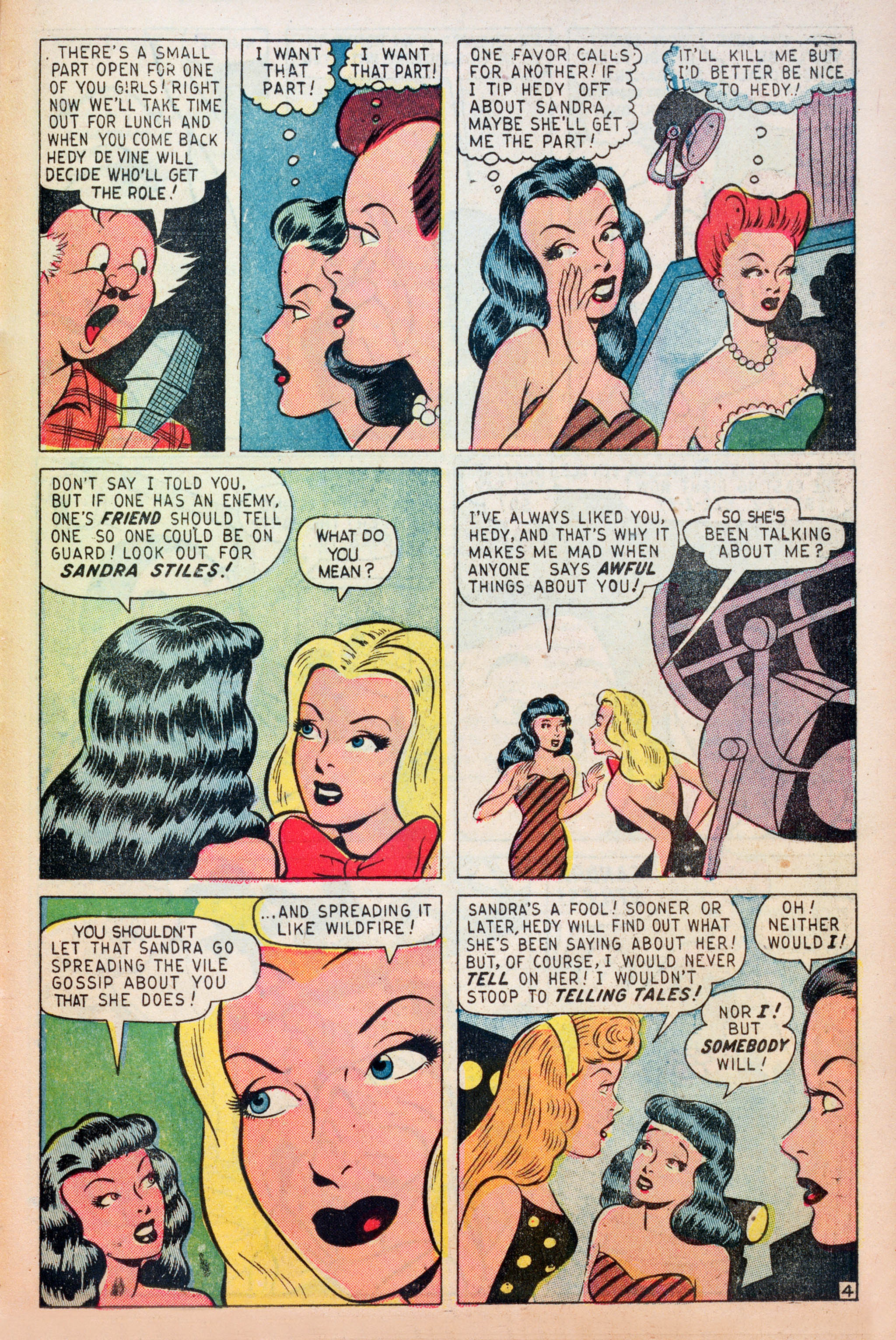 Read online Comedy Comics (1948) comic -  Issue #6 - 25