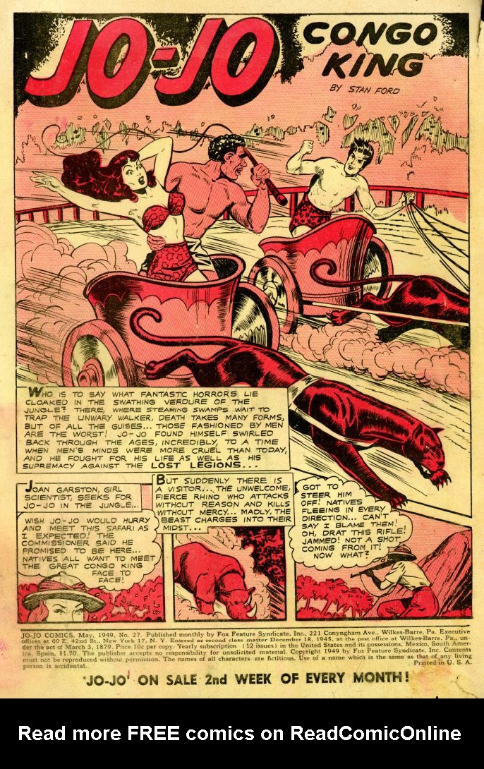 Read online Jo-Jo Congo King comic -  Issue #27 - 2