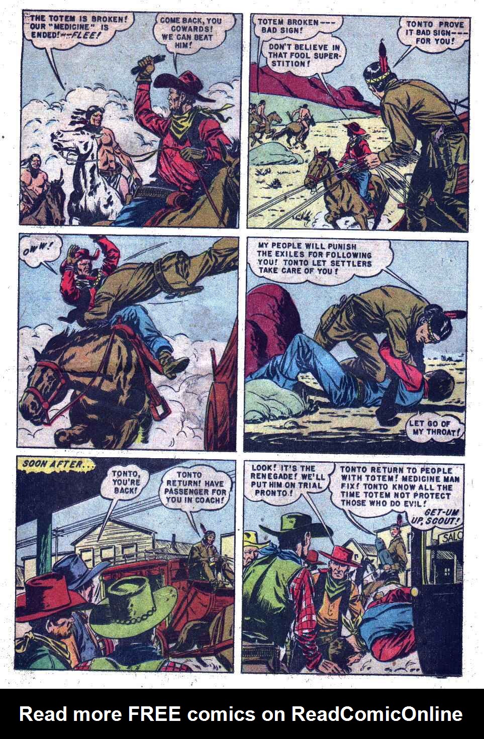 Read online Lone Ranger's Companion Tonto comic -  Issue #3 - 18