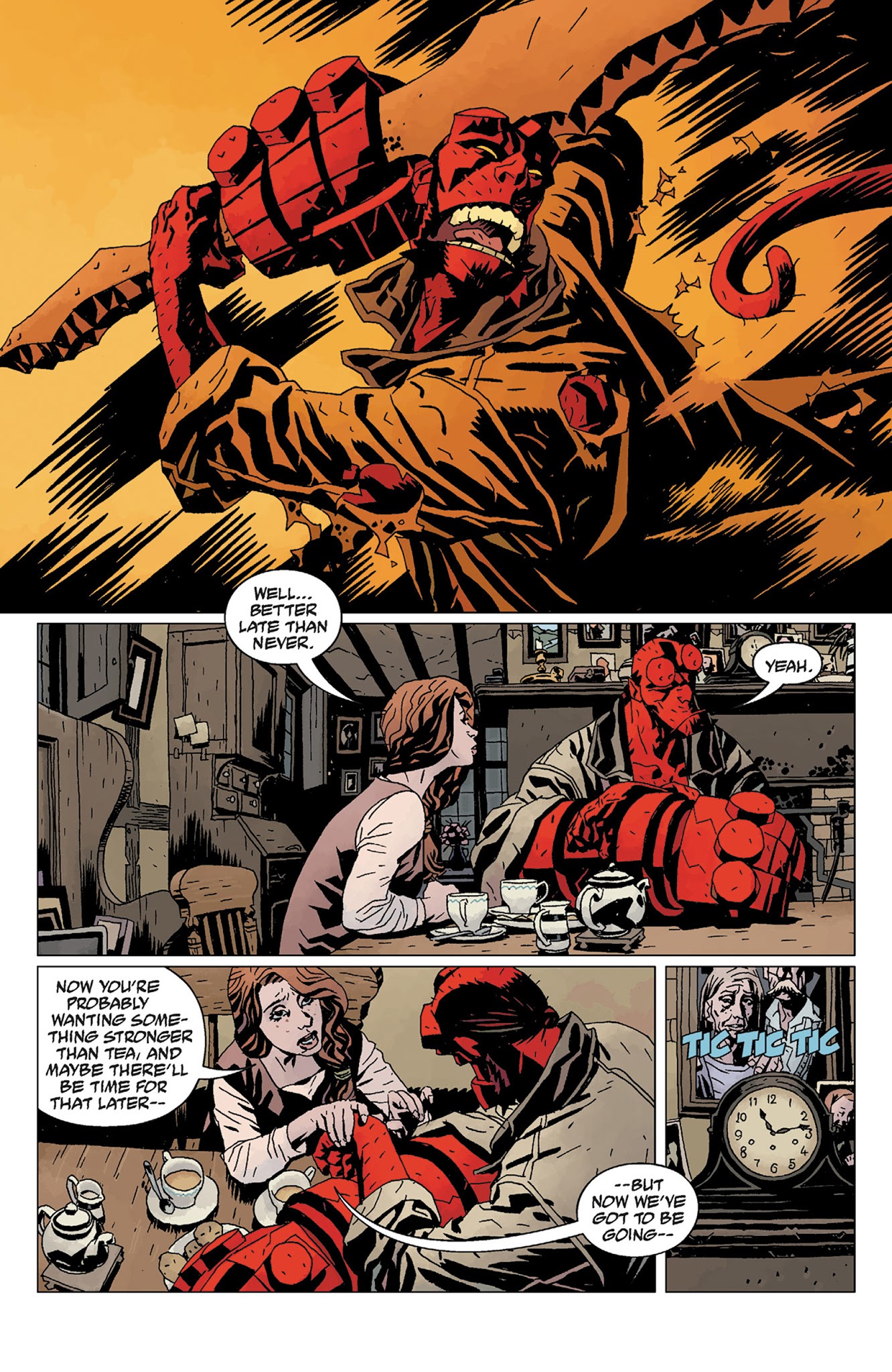 Read online Hellboy: The Wild Hunt comic -  Issue # TPB - 60