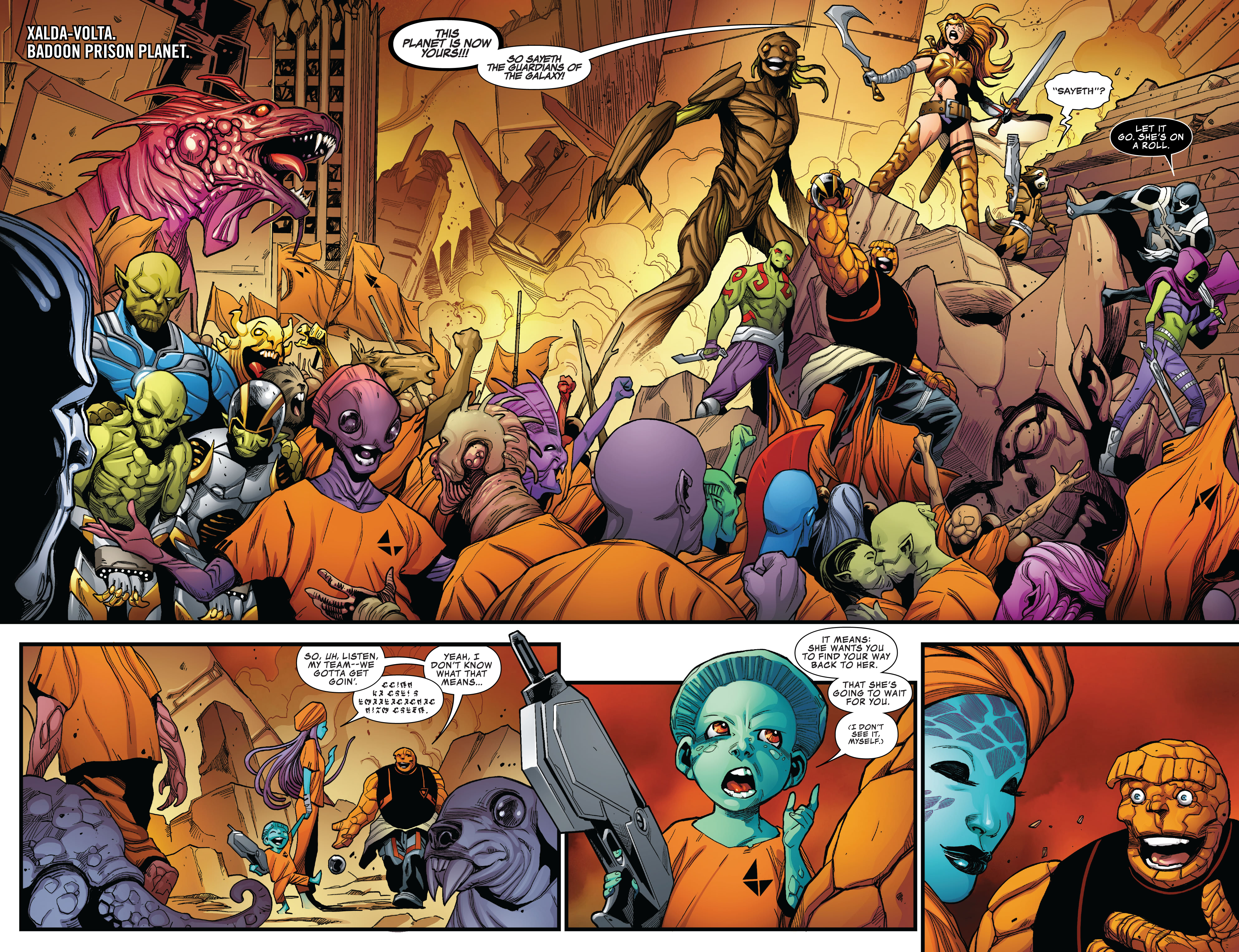 Read online Guardians Of The Galaxy by Brian Michael Bendis comic -  Issue # TPB 5 (Part 1) - 18