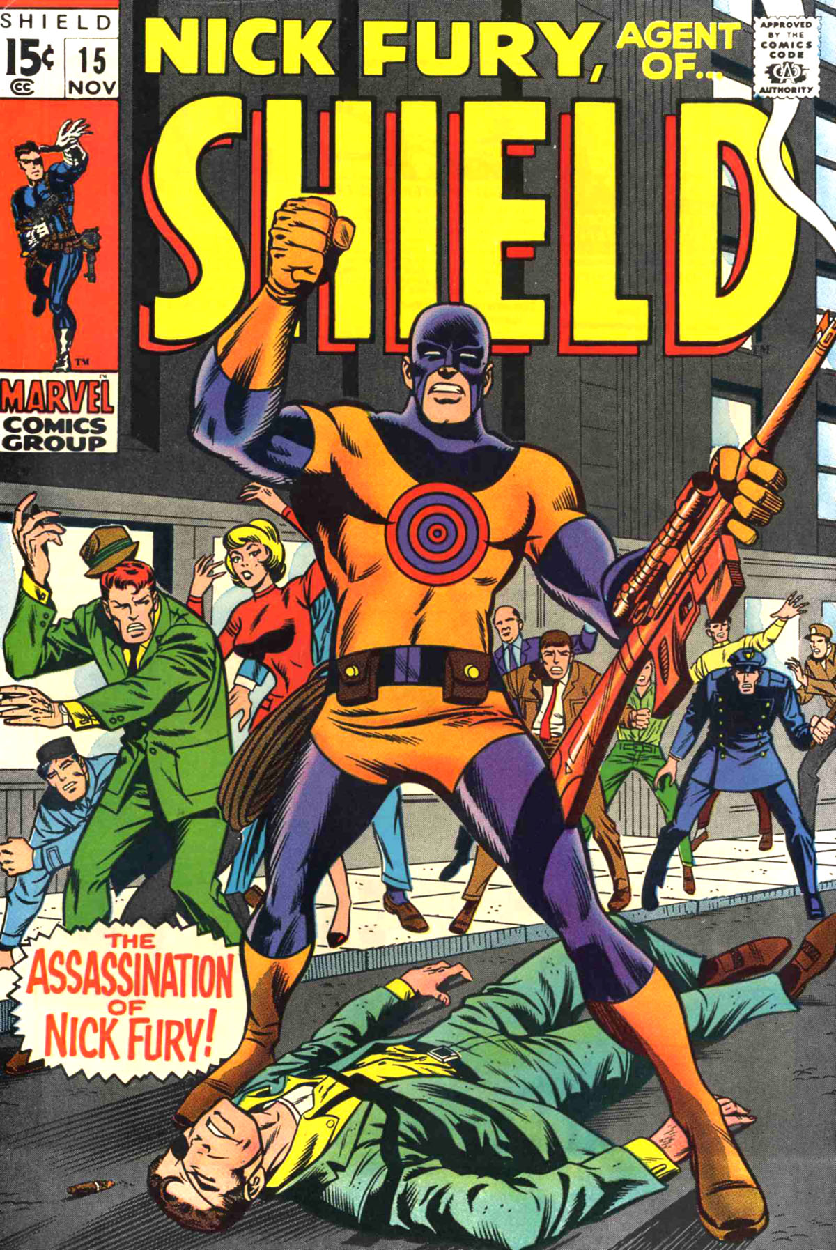 Read online Nick Fury, Agent of SHIELD comic -  Issue #15 - 1