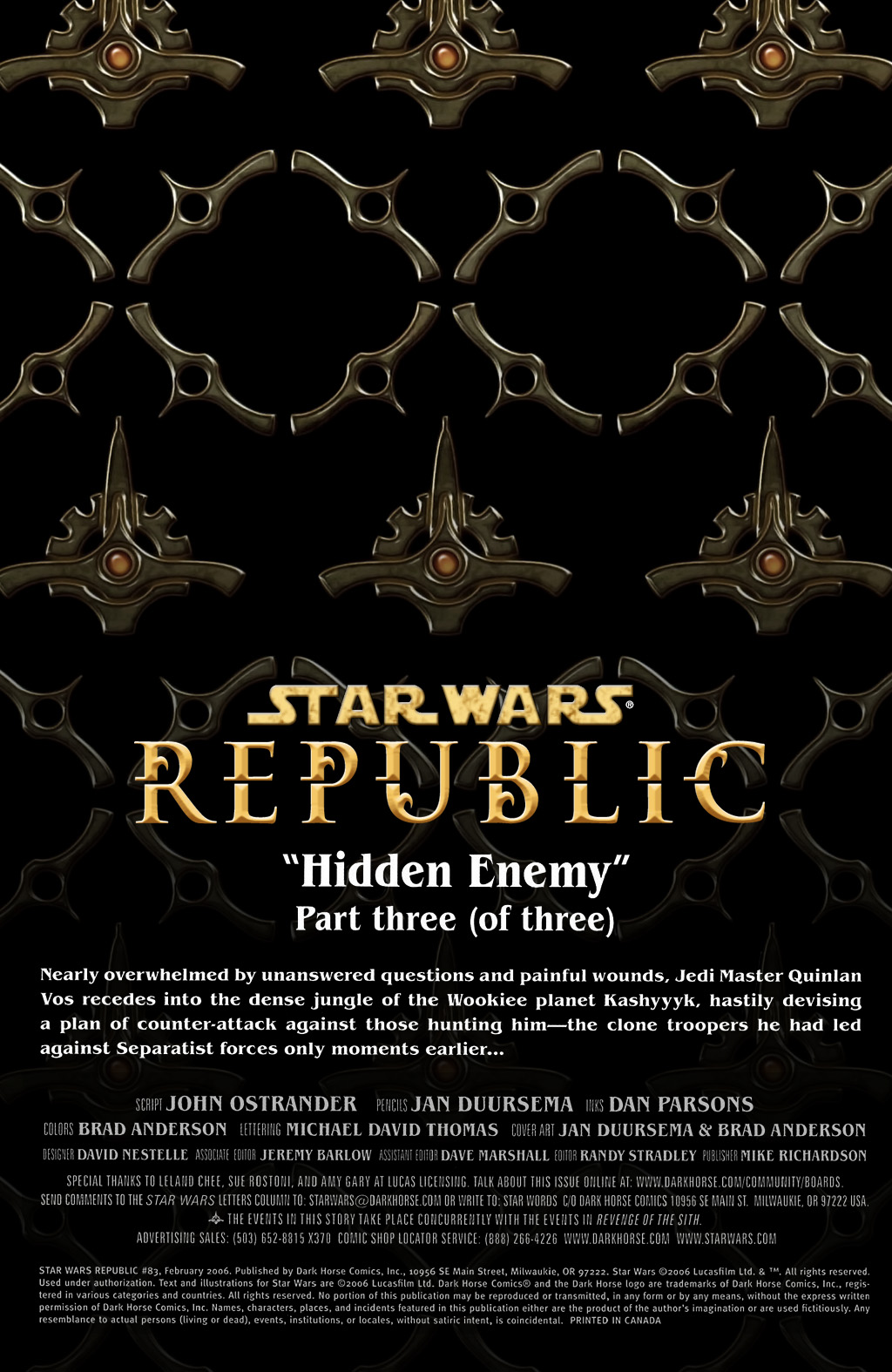 Read online Star Wars: Republic comic -  Issue #83 - 2