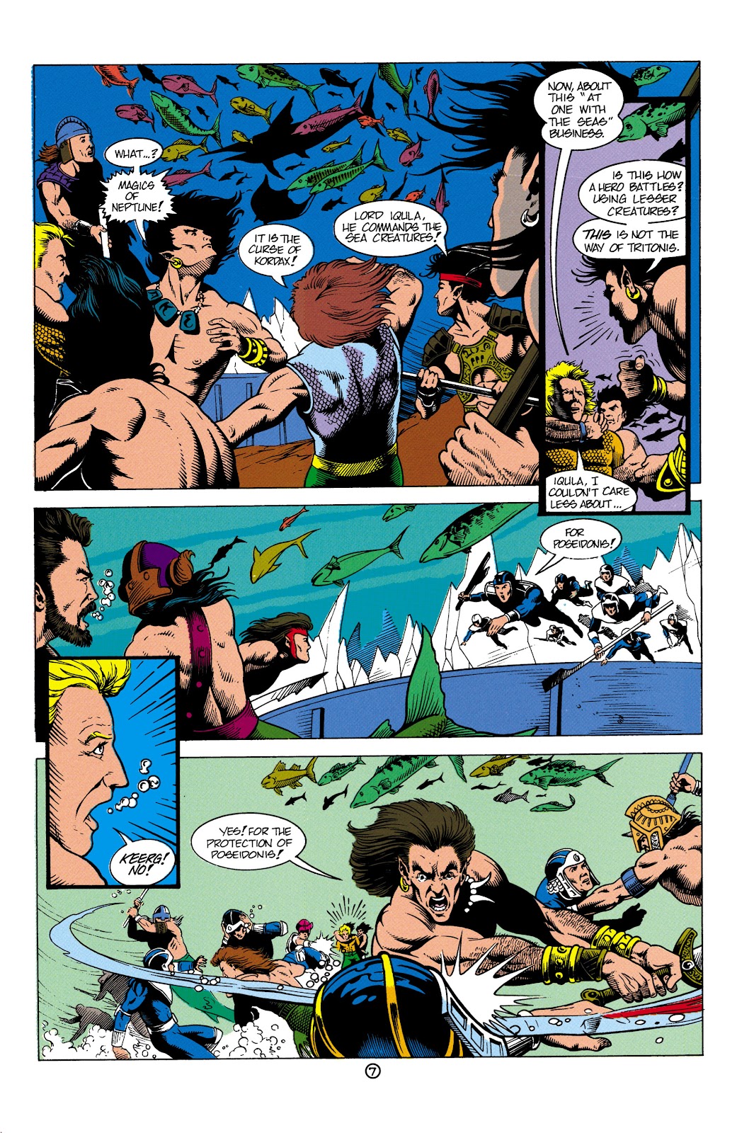 Aquaman (1991) Issue #4 #4 - English 8
