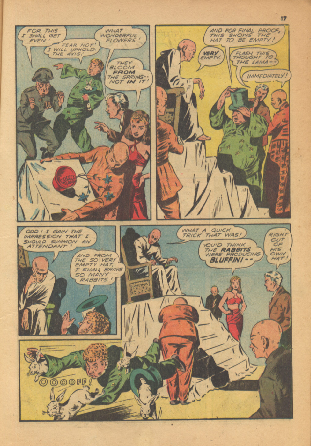 Read online Super-Magician Comics comic -  Issue #13 - 17