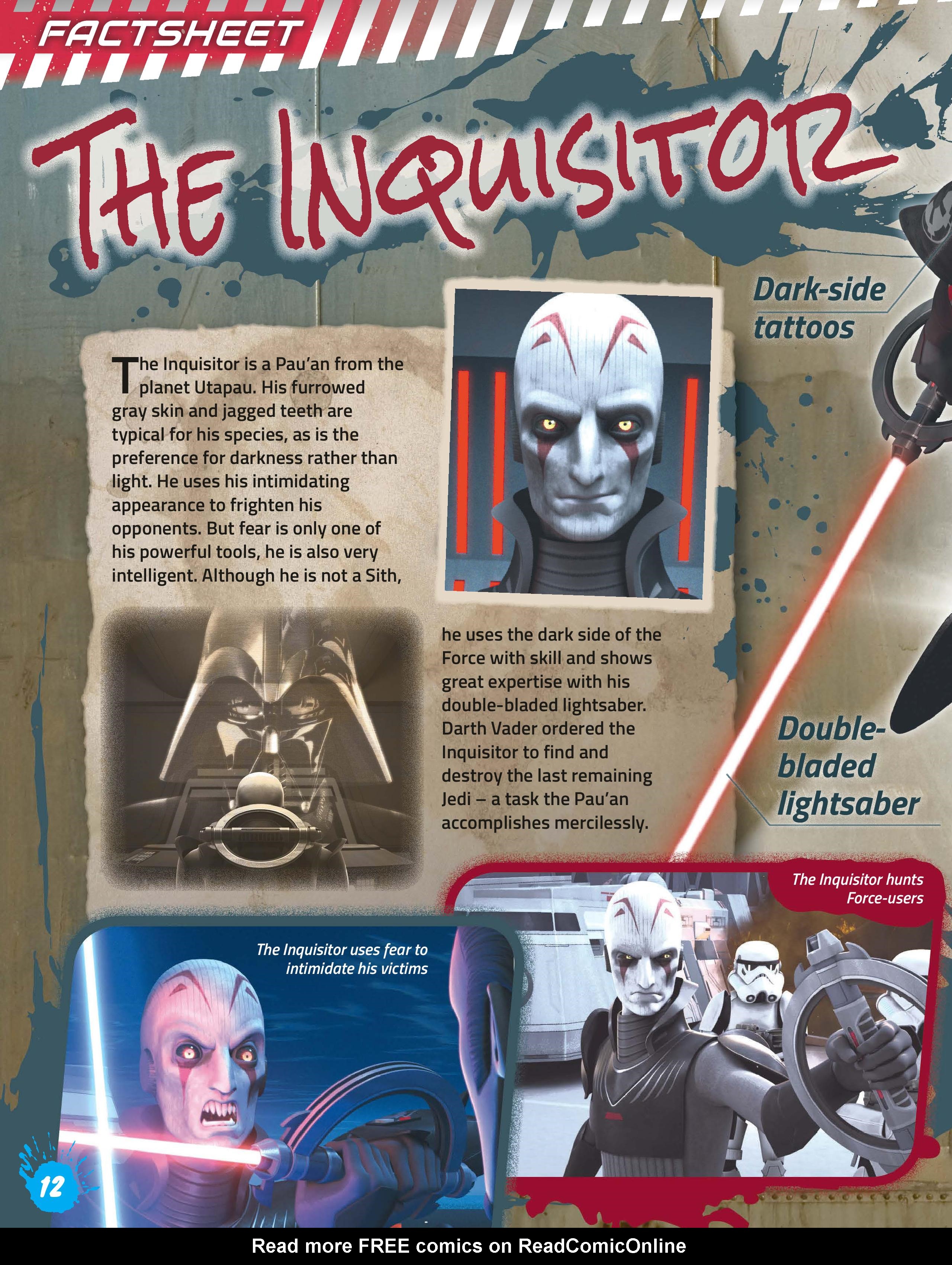 Read online Star Wars Rebels Magazine comic -  Issue #6 - 12